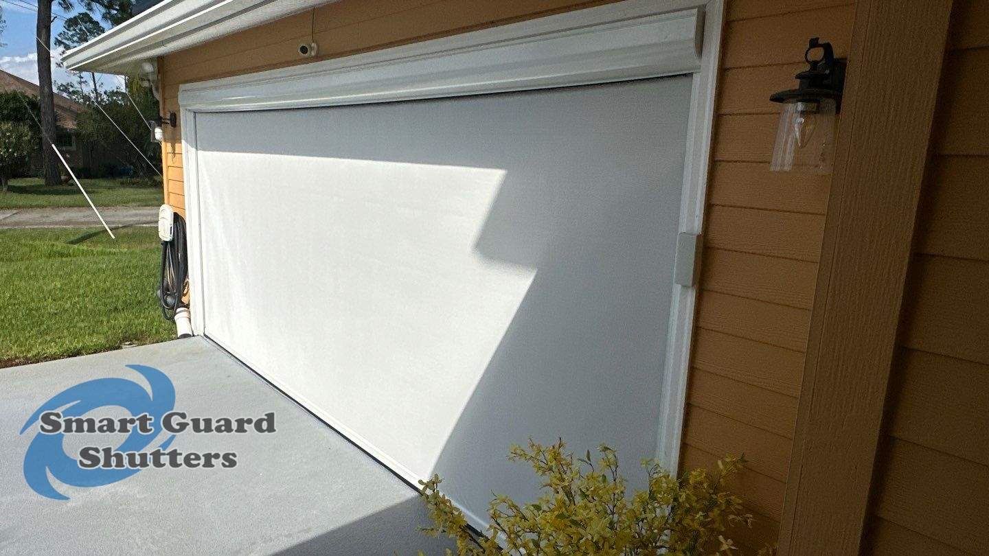 Retractable Sun & Bug Screen  by Smart Guard Shutters