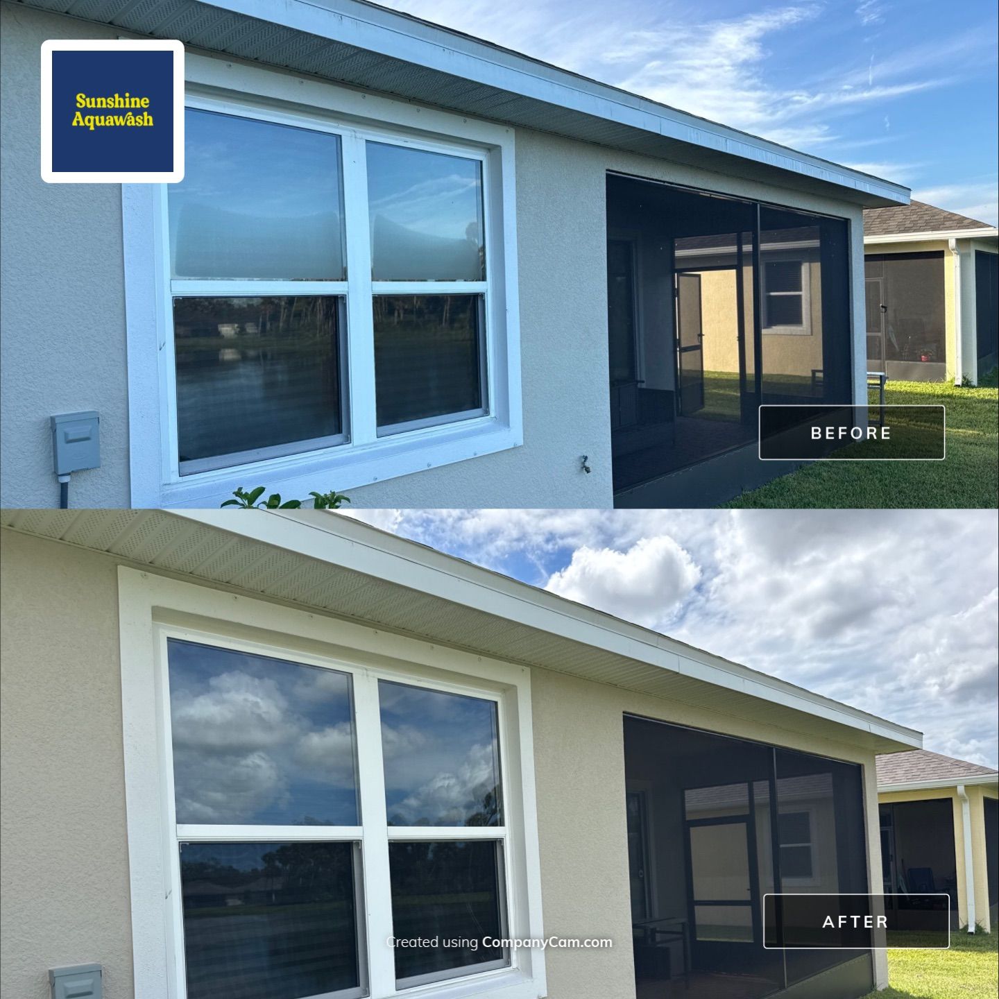 Complete House Wash, Driveway & Lanai Cleaning – Trevesta, Palmetto FL by Sunshine AquaWash