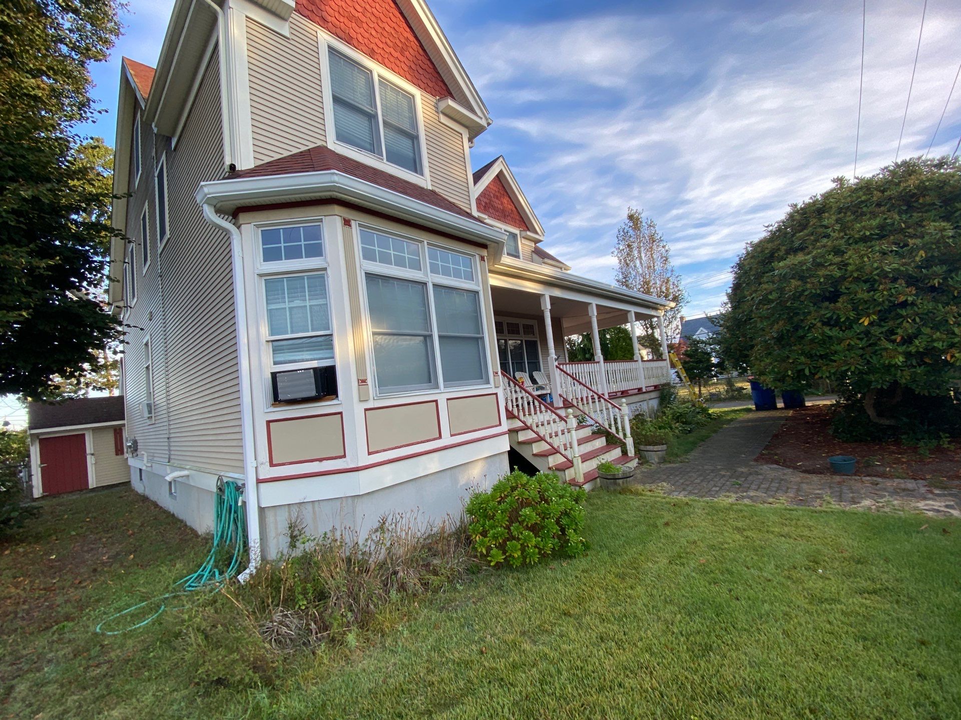 Gutter Installation using 6" K-Style Aluminum Gutter by Gutter Pro Enterprises