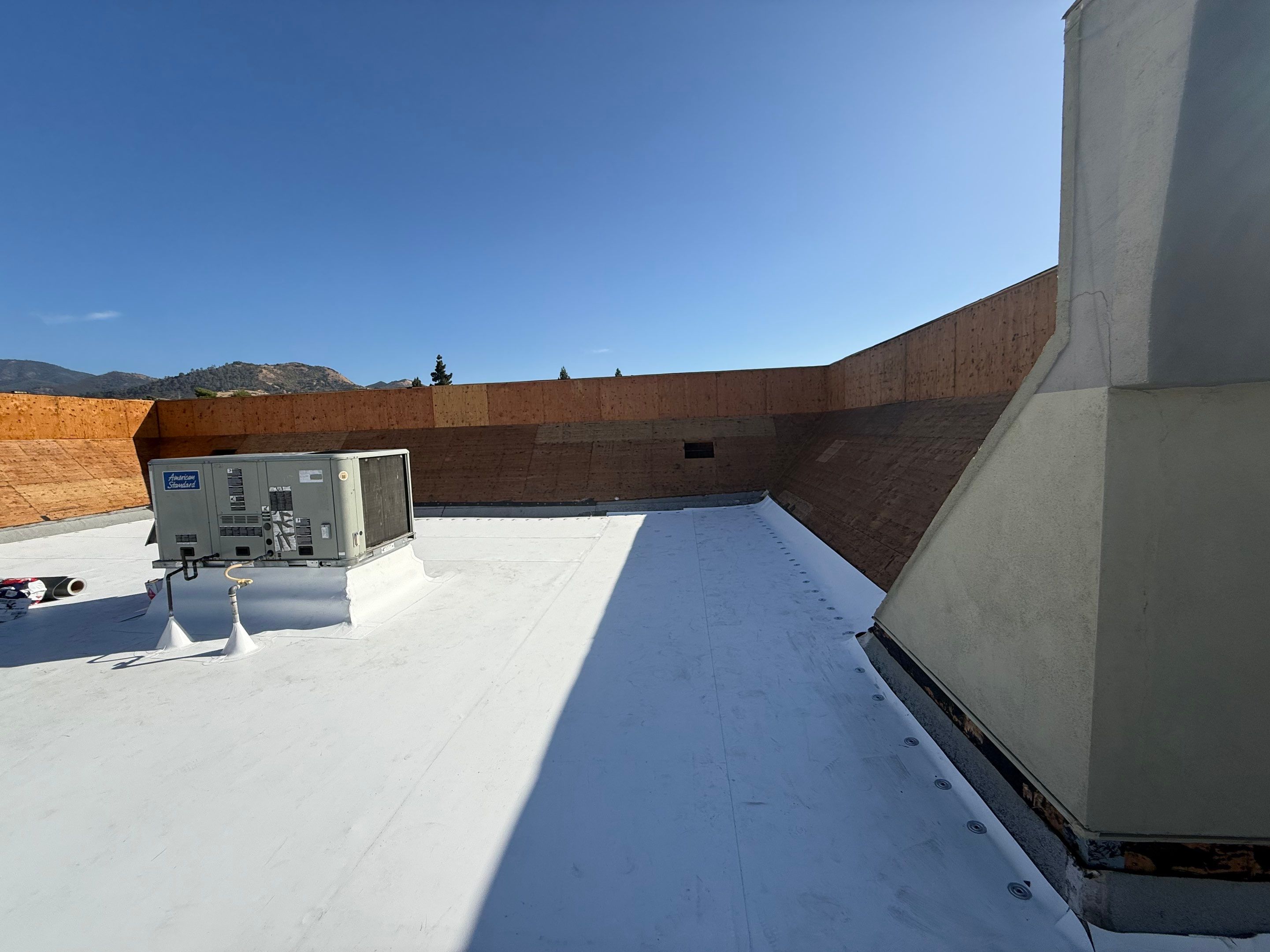 Regency Clayton Valley Shopping Center by Sanchez Single Ply Roofing