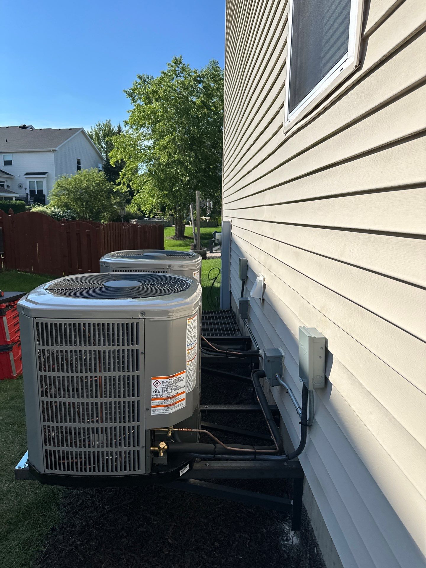 2 Full System Replacements (A/C & Furnace) by Ragano Heating & Air Conditioning Inc
