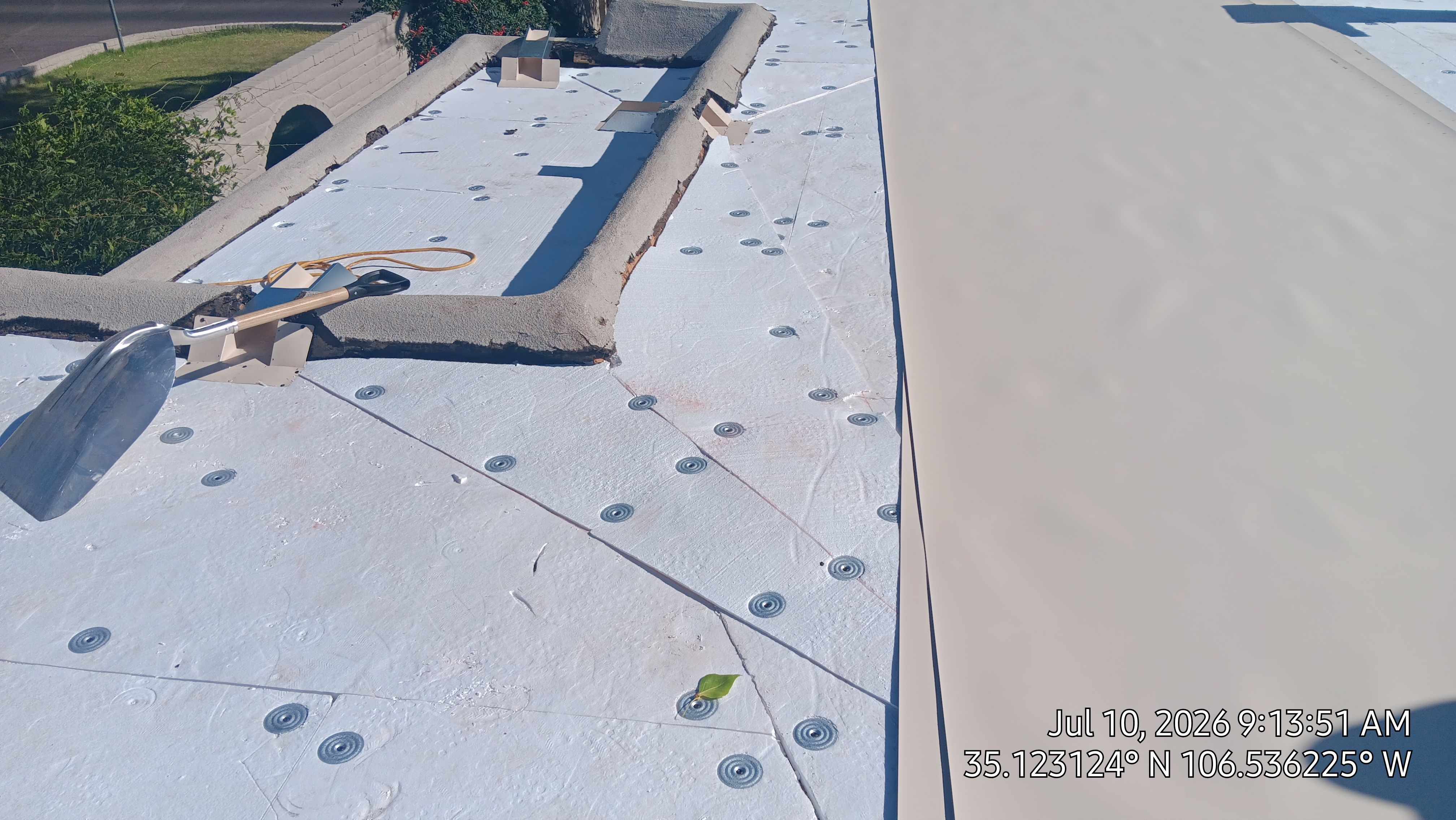 Albuquerque Tar and gravel replaced with Slope and TPO Membrane System by Doyle Roof Masters Inc