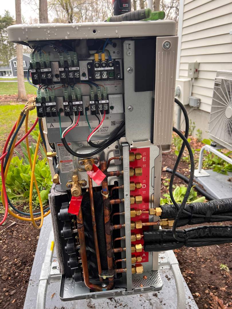Attic Air Handler and Mini Split Installation — Andover, MA by FAGONE MECHANICAL
