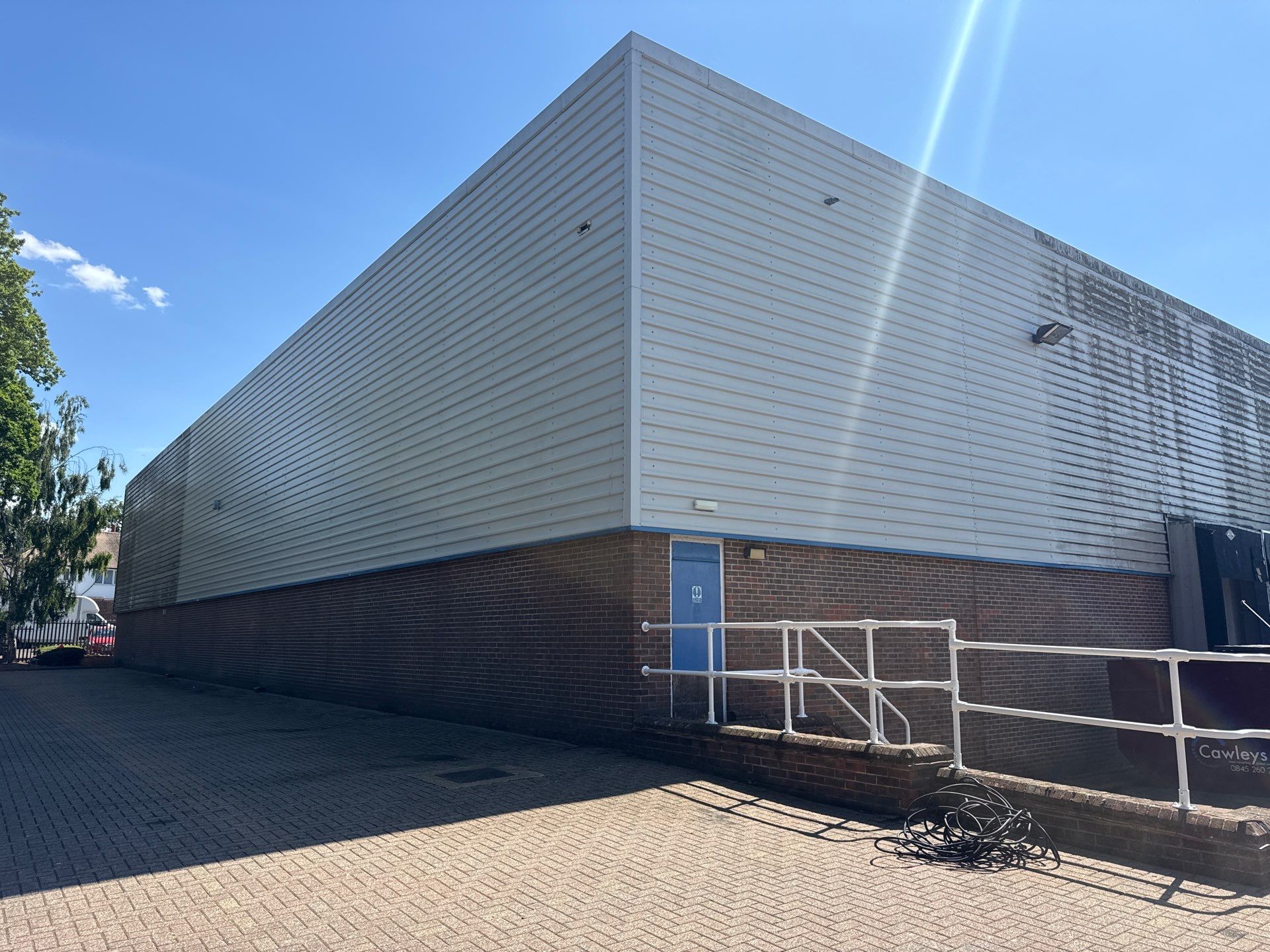 Industrial Cladding and Brickwork Cleaning for Watford Commercial Property by Ges Exterior Cleaning ltd