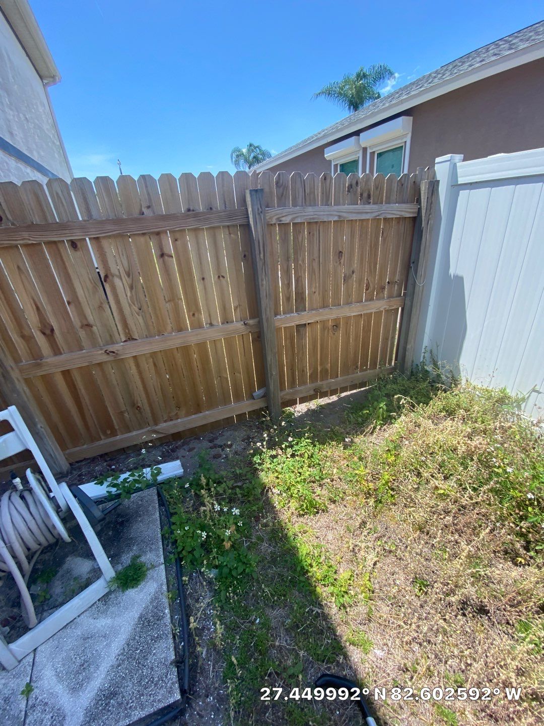 Sarasota, FL 6ft. Tall White Vinyl Privacy Fence by Asap fence and gates, LLC