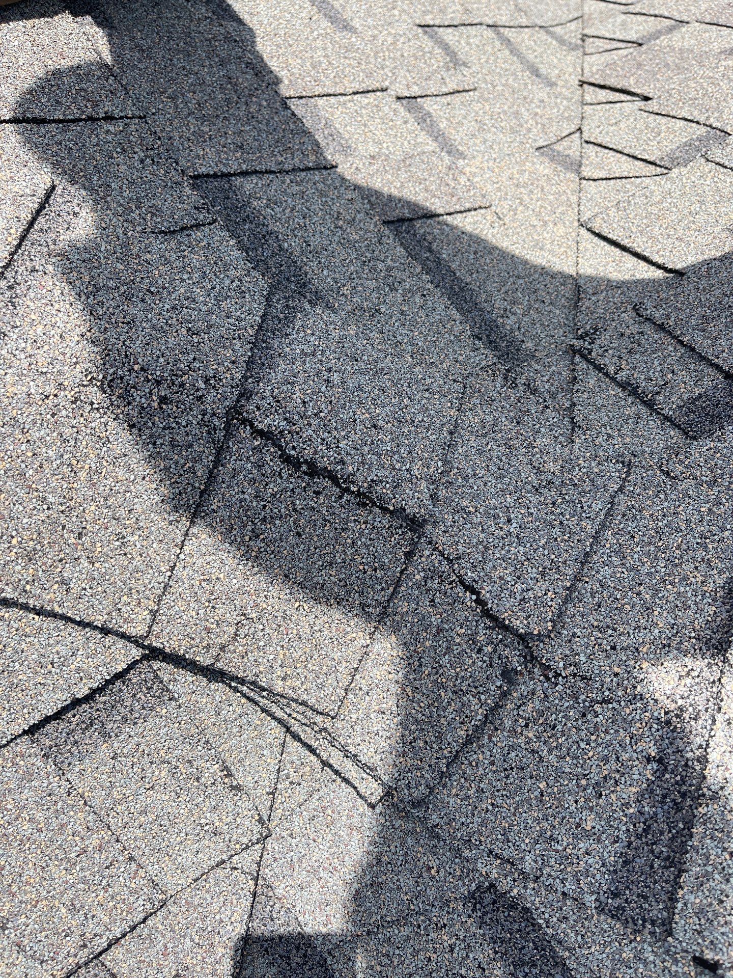 Hail Damage using Owen's Corning Duration (Lifetime) Shingles by Roof Repair Company