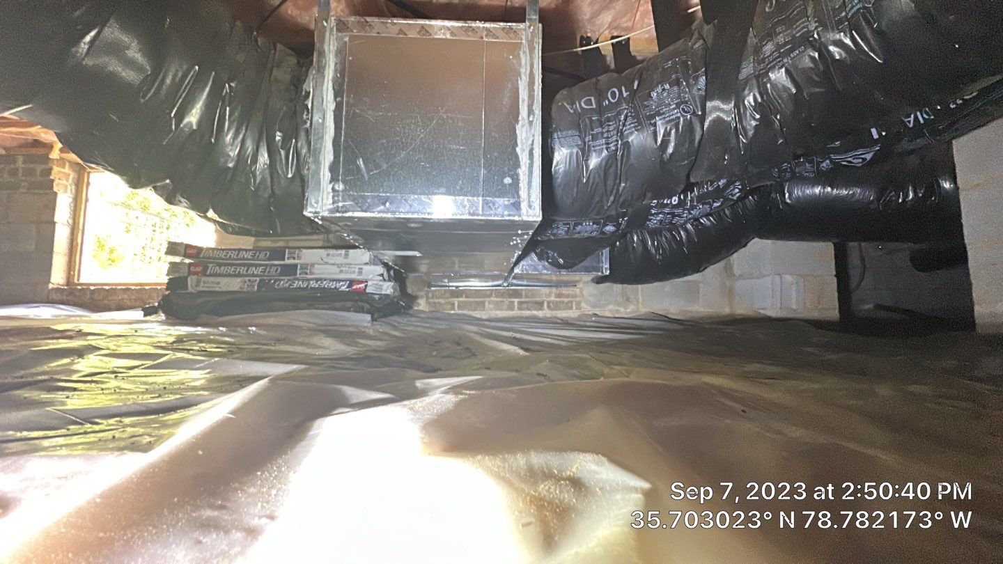 Trane Gas Package Unit Install by Nick's Mechanical LLC.