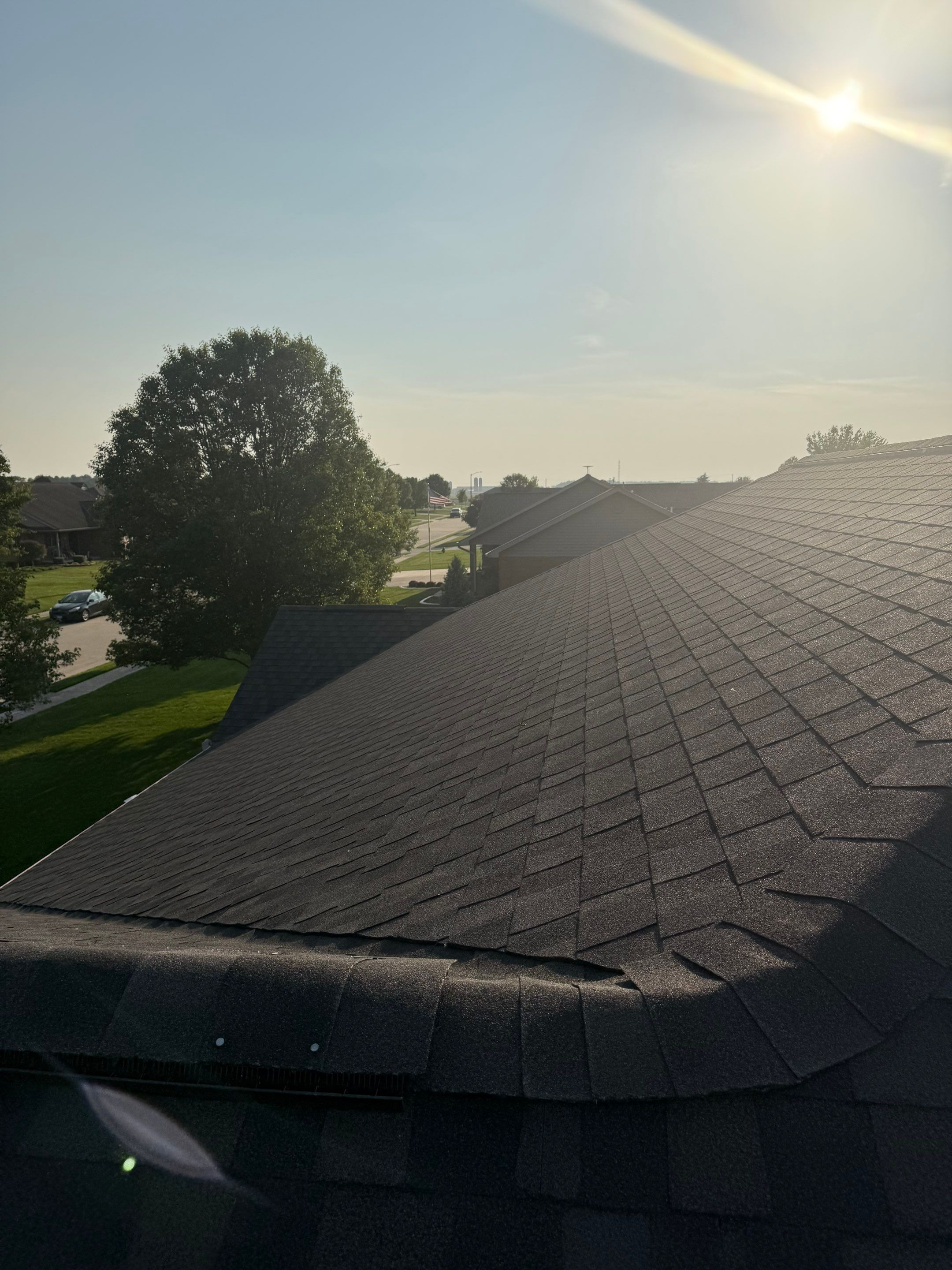 Residential Roofing Installation using GAF Timberline HDZ Appalachian Sky by Nitro Roofing and Construction