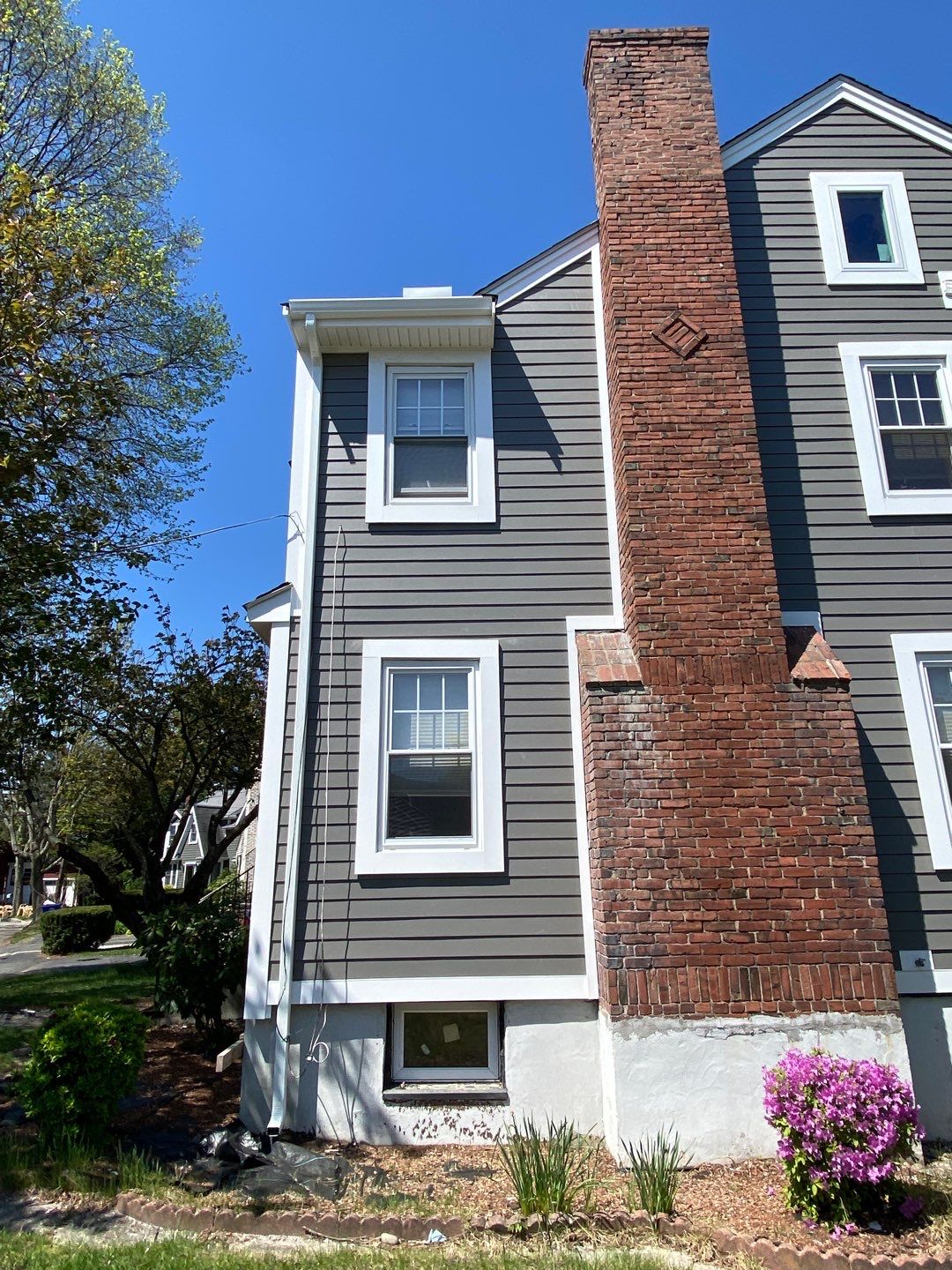 Gutter Installation using 5" K-Style Aluminum Gutter in Milton, MA by Gutter Pro Enterprises
