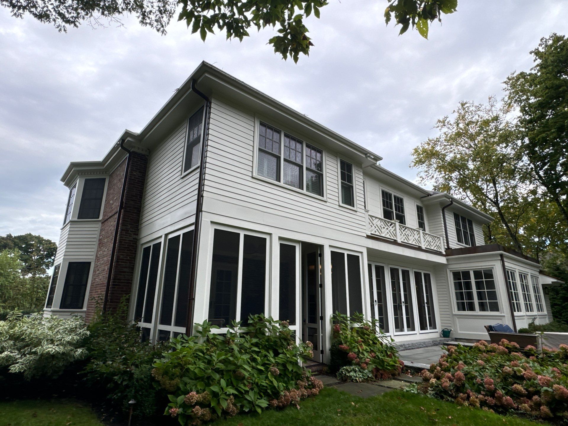Gutter Installation using 4x6 Fiberglass Gutter by Gutter Pro Enterprises