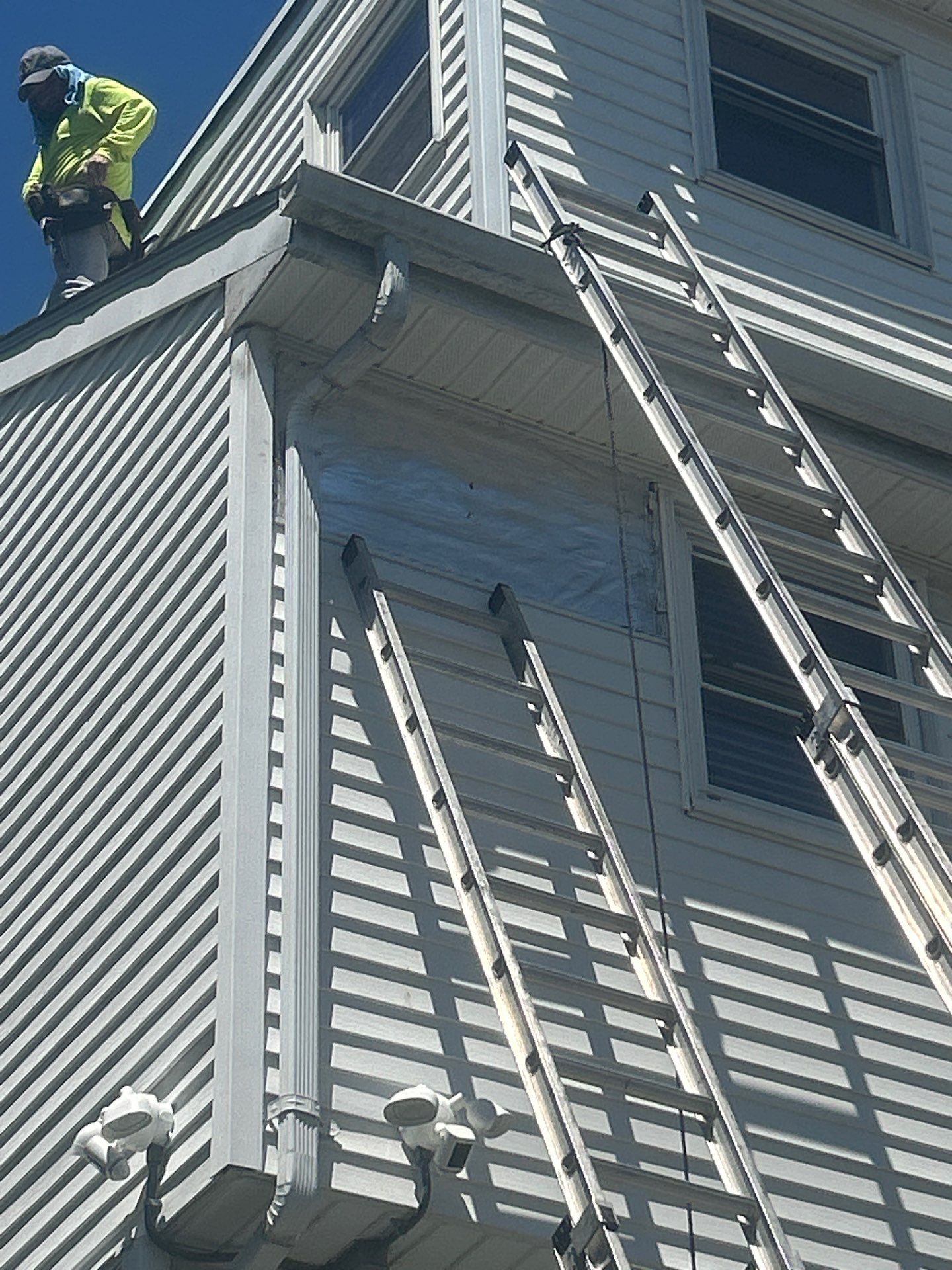 Siding & Soffit Repair — Waltham, MA by Mighty Dog Roofing of Greater Middlesex County