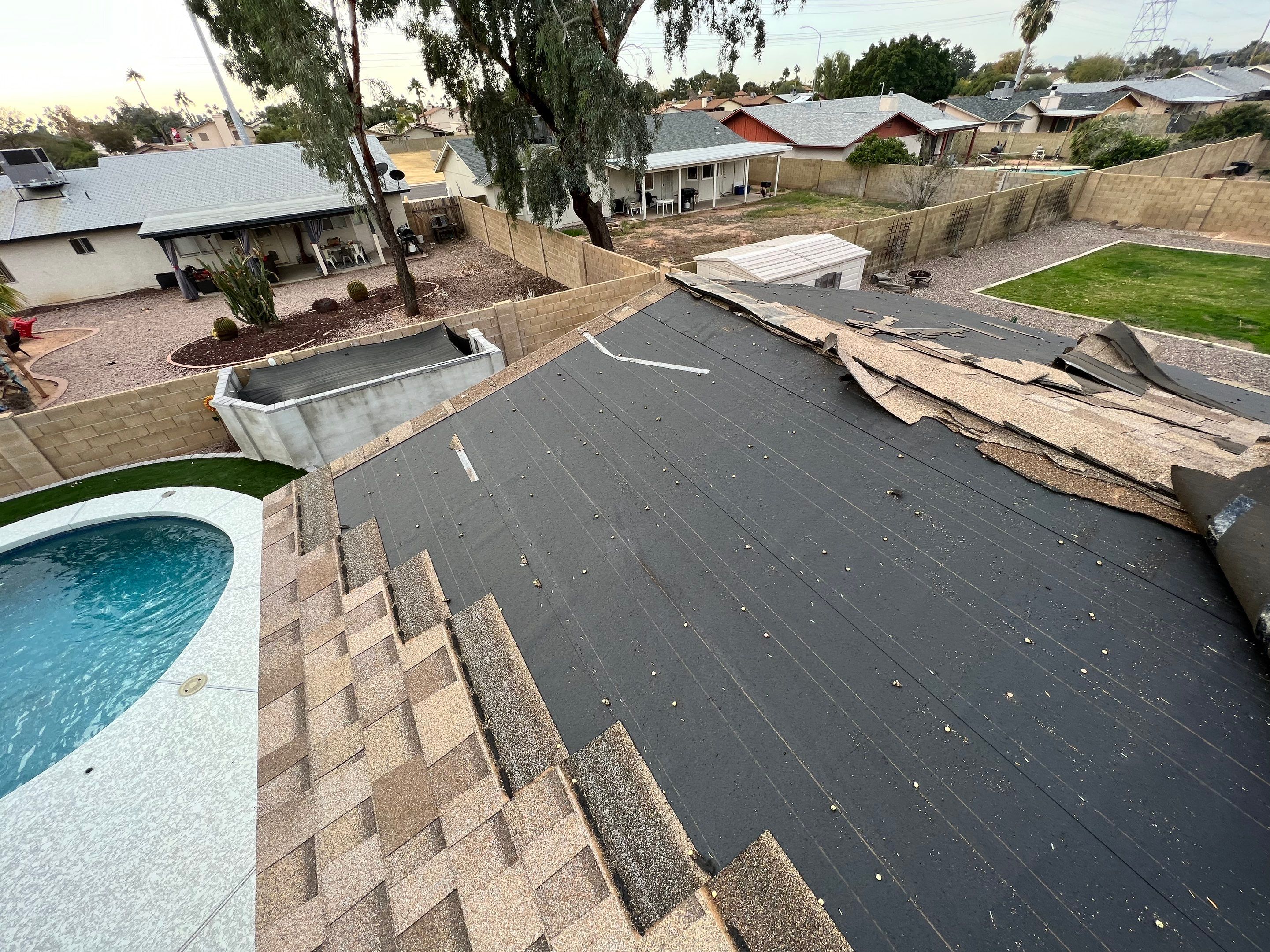 Anne's Full Re-Roof + Shed by All Storm Roofing & Construction