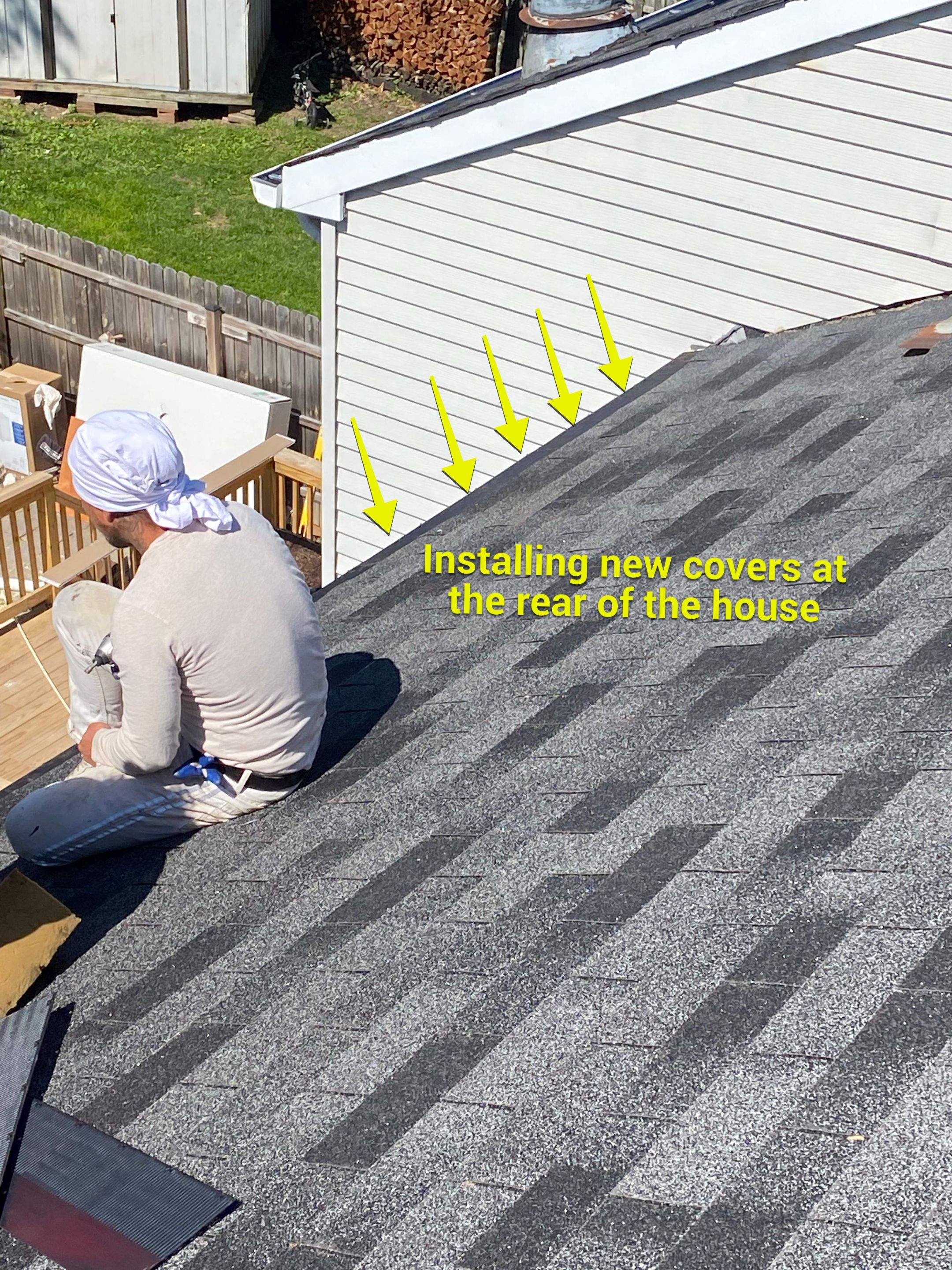 Gutter Repair using Rain Drop Gutter covers by Alpha Design Services