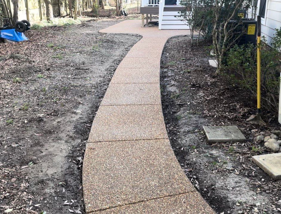 Exposed Aggregate Options by Sam The Concrete Man Virginia Beach