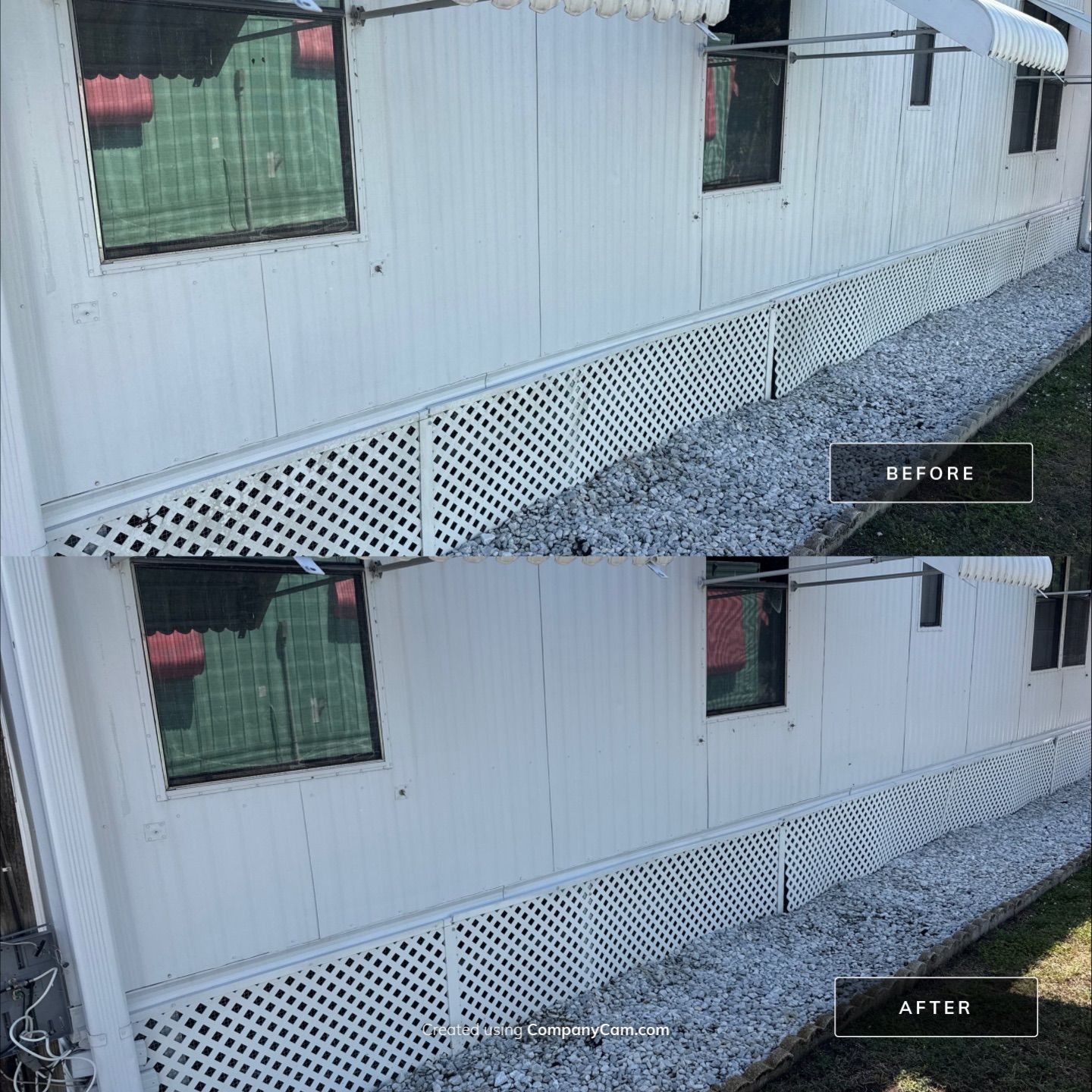 Mobile Home Soft Wash & TPO Roof Cleaning in Plaza Estates – Bradenton, FL by Sunshine AquaWash