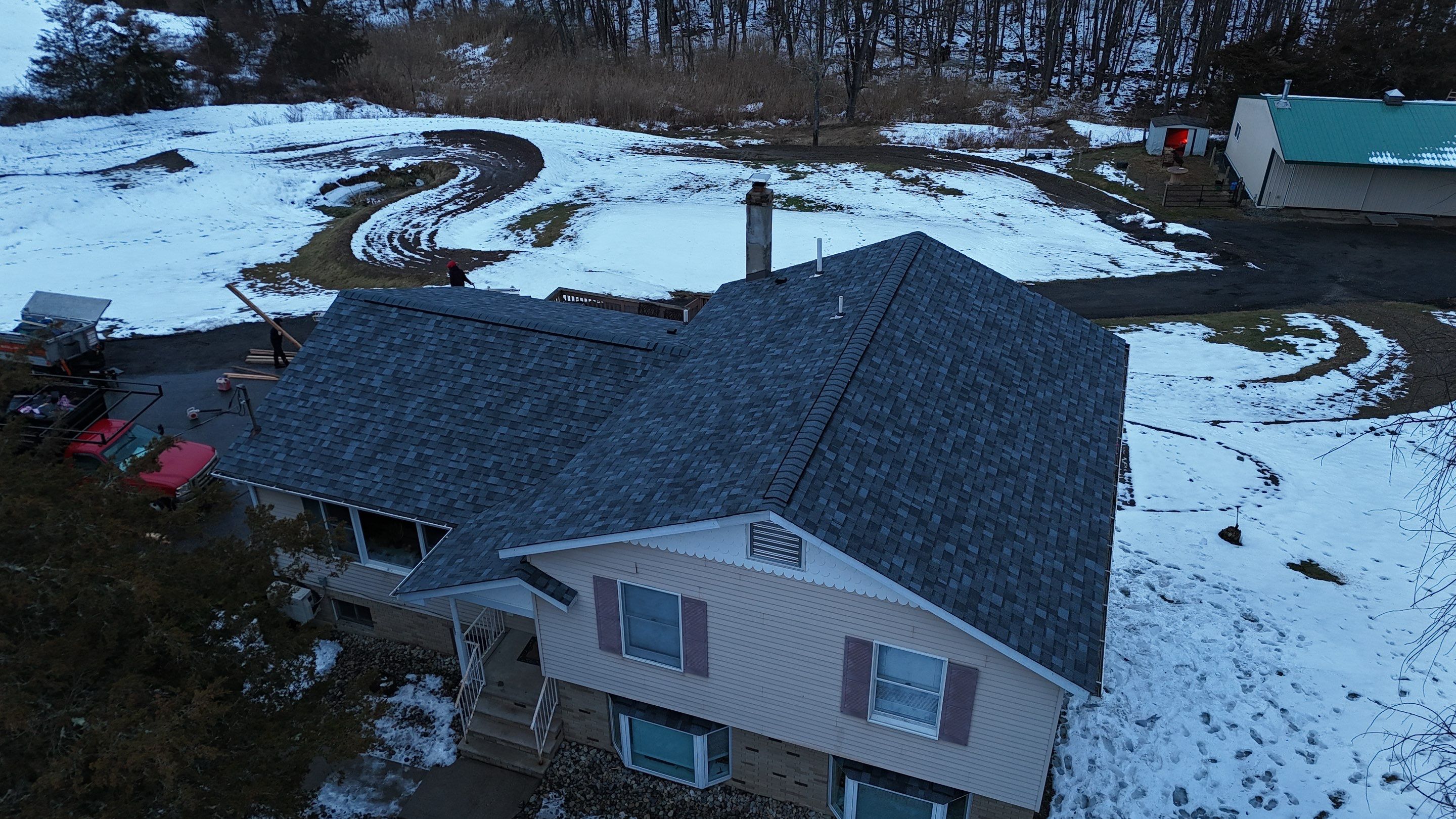 Roof Replacement Project in Lafayette Township, NJ by All State Home Improvement Inc.