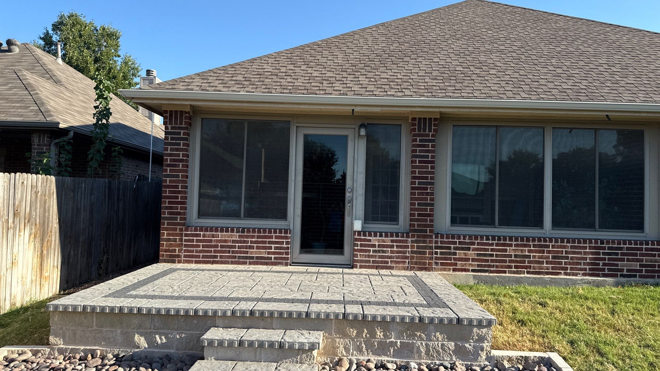 Paver Patio Project in Fort Worth by Peterson’s