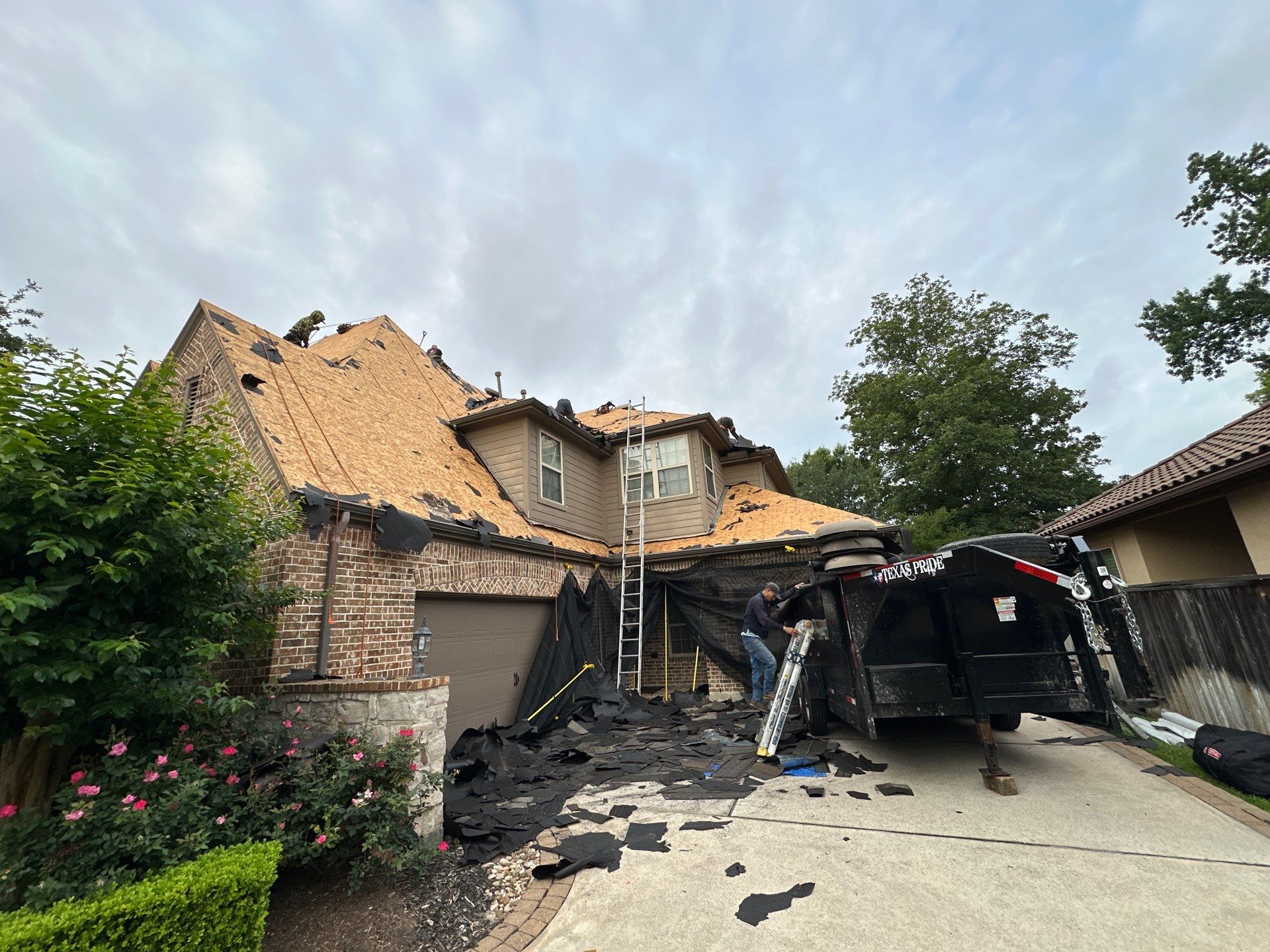 Project in Spring by Motion Roofing