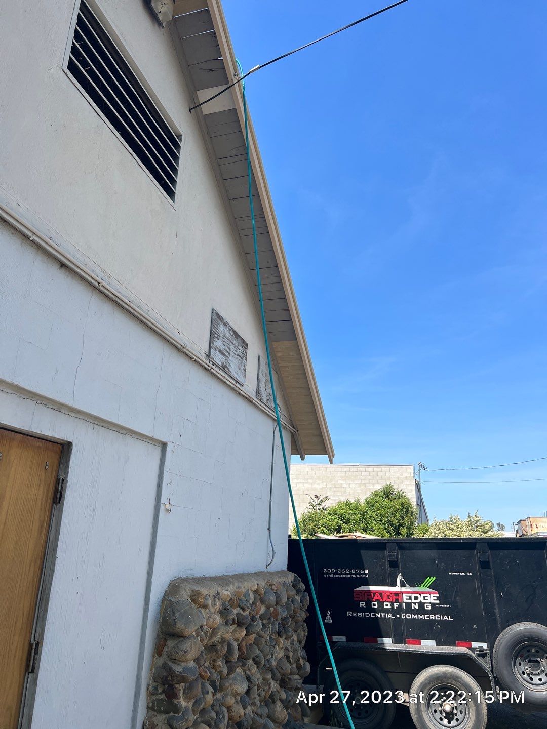 Certainteed Landmark Solaris shingle job at Merced Fairgrounds by Straight Edge Roofing Inc