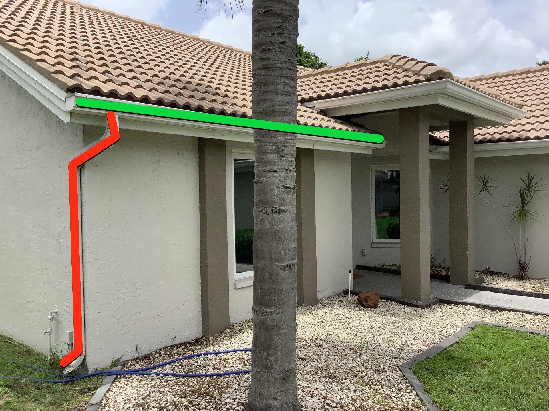 Residential Gutter Installation in Sarasota FL by Gutter Professors