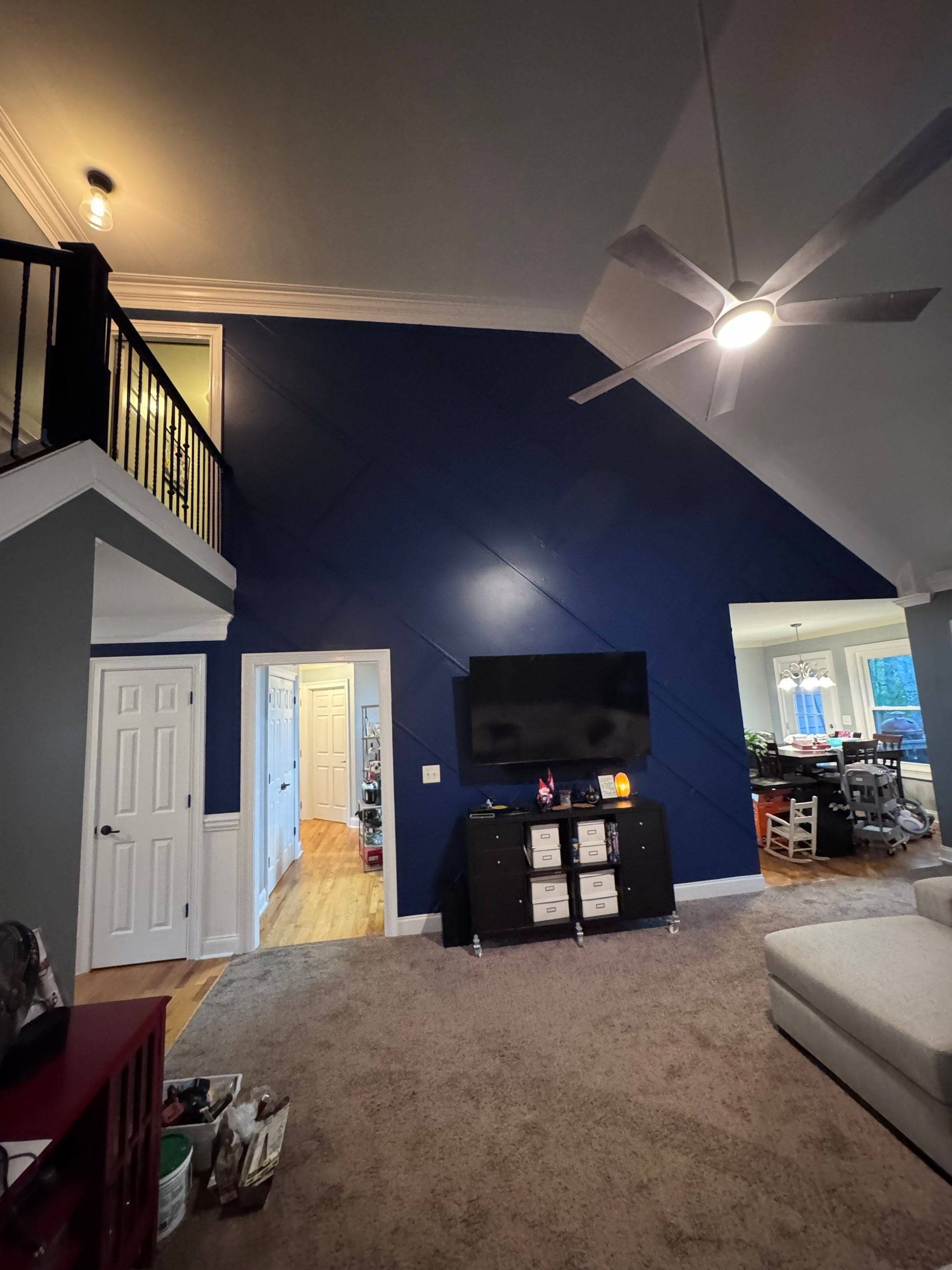 Interior Maintenance Painting Project by Atlanta's Paint Doctor