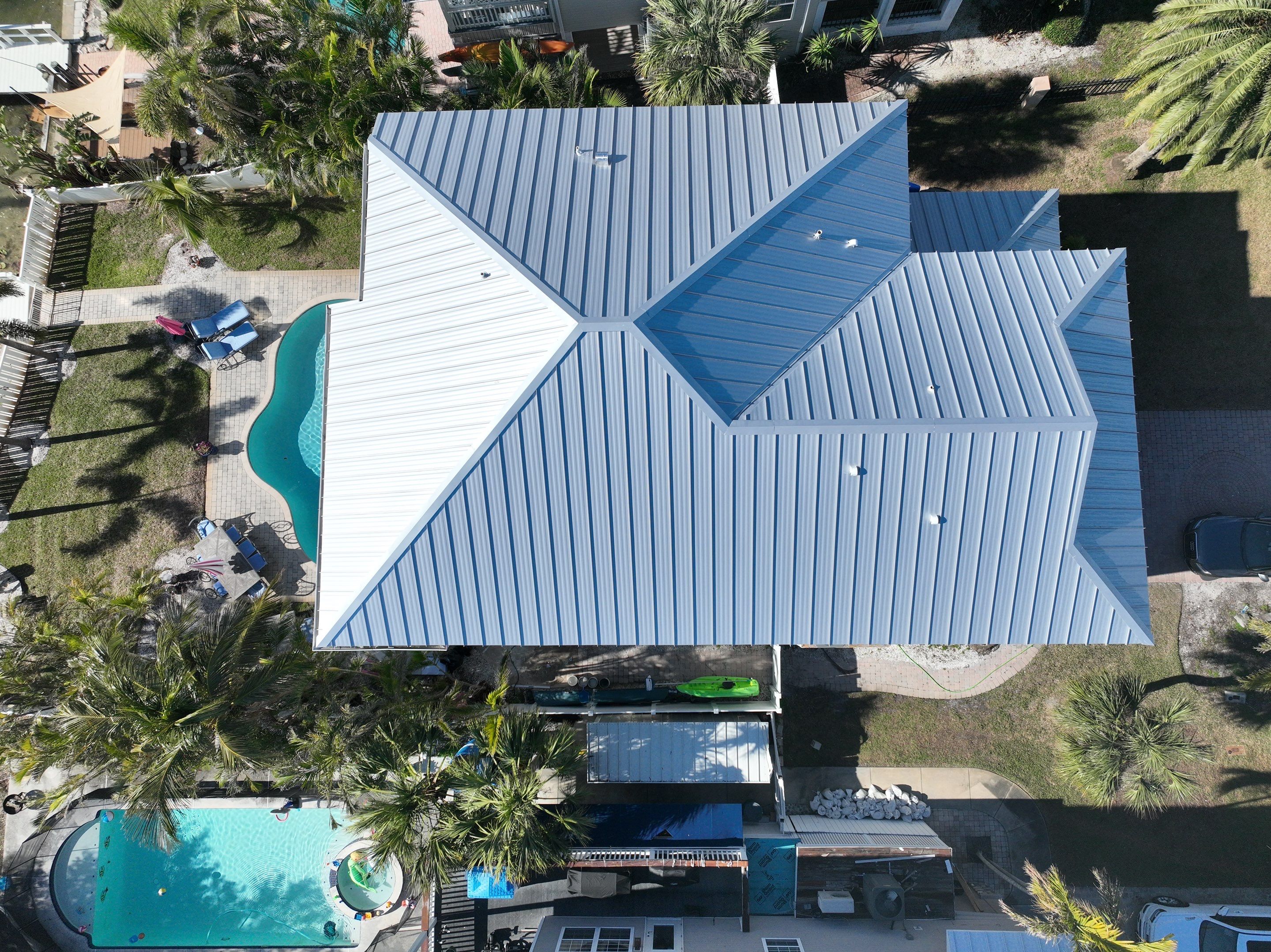 Cool White Standing Seam by Reimagine Roofing