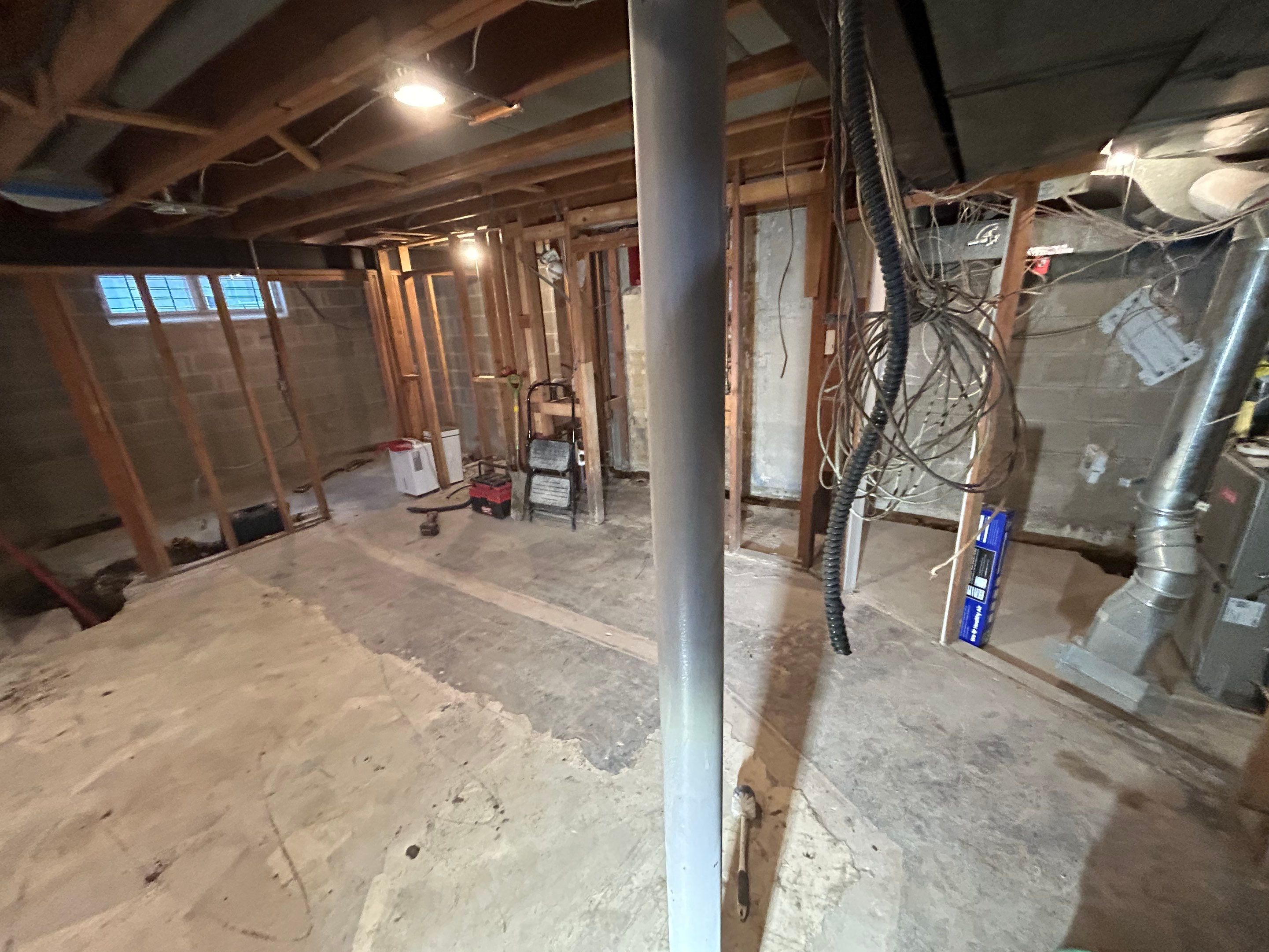 Drain tile for a General Contractor Partner by Waterproofing Northeast