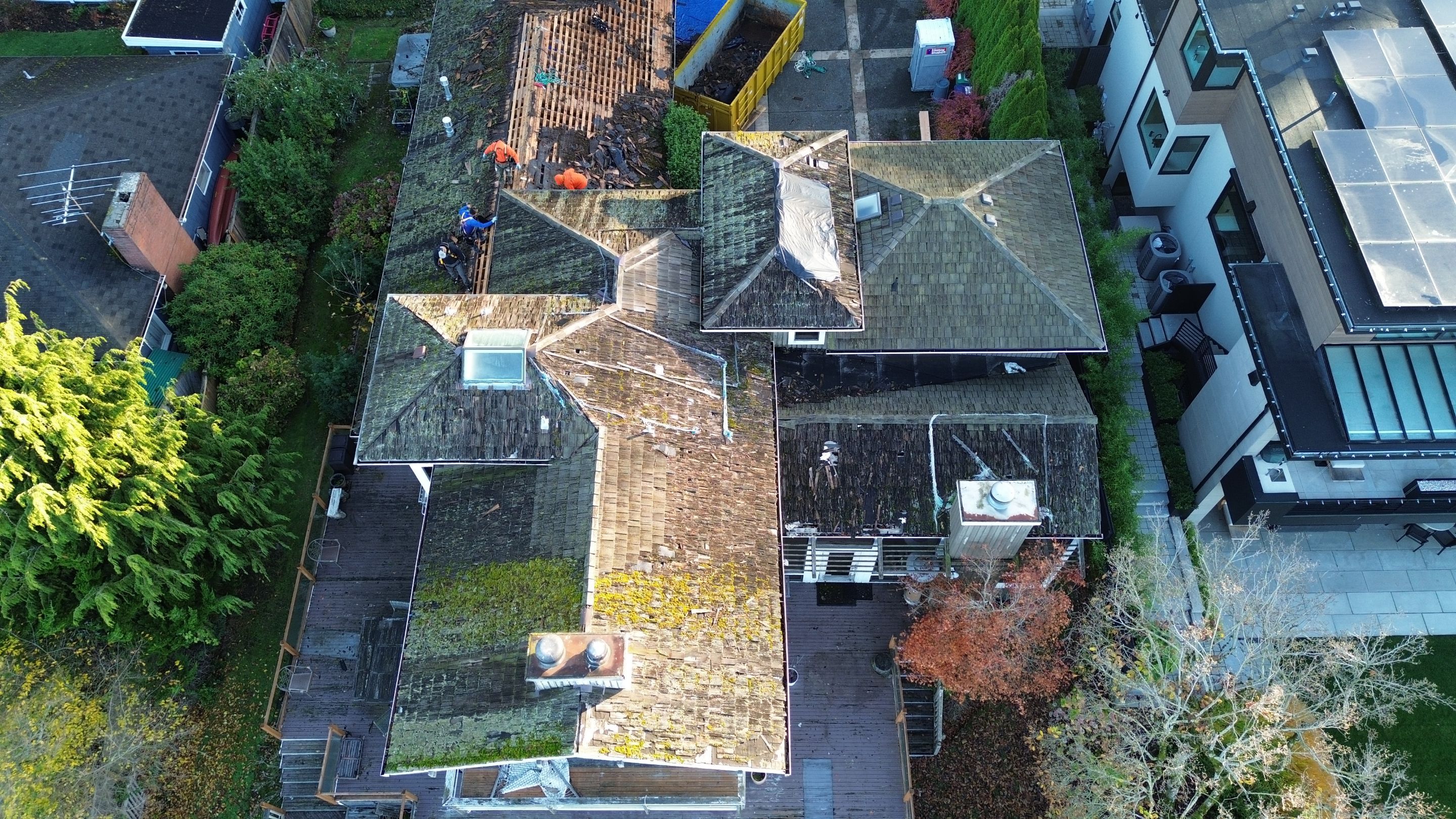 Teardown turned around by RoofWorks Northwest