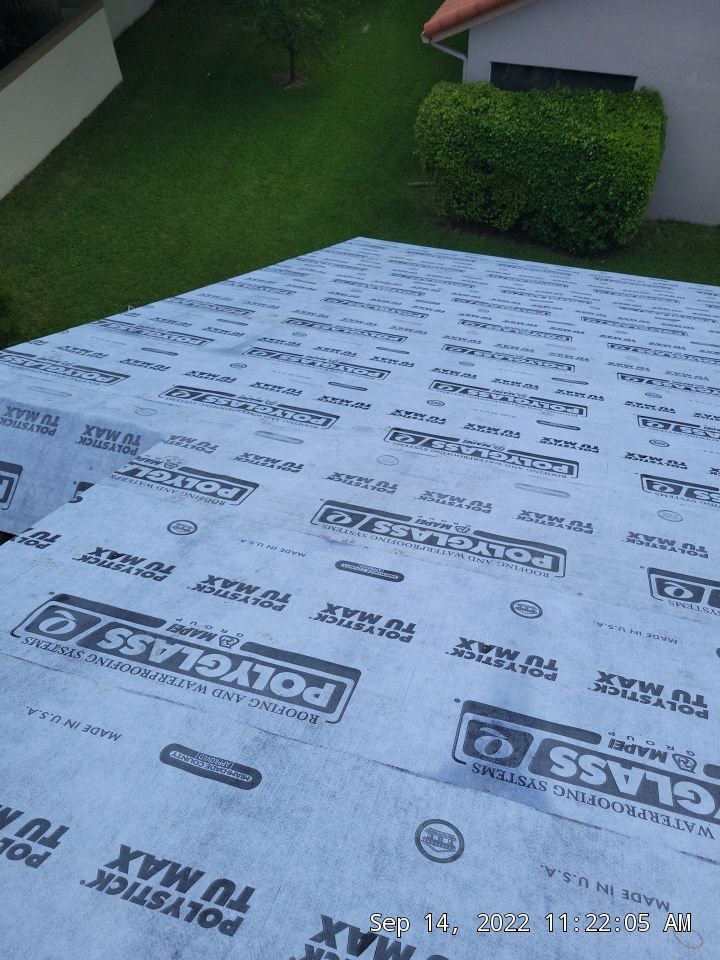 Residential Roofing Installation using Eagle Roofing Tile by BLUES BROTHERS ROOFING