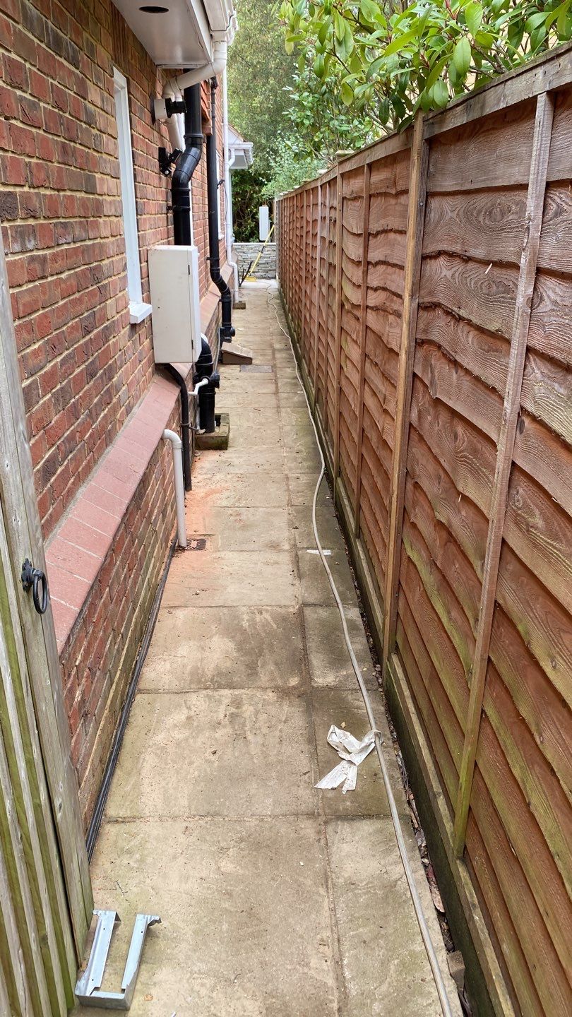 Exterior Clean - Roof - Patio using Mosmatic FSC and Biocide by Ges Exterior Cleaning ltd