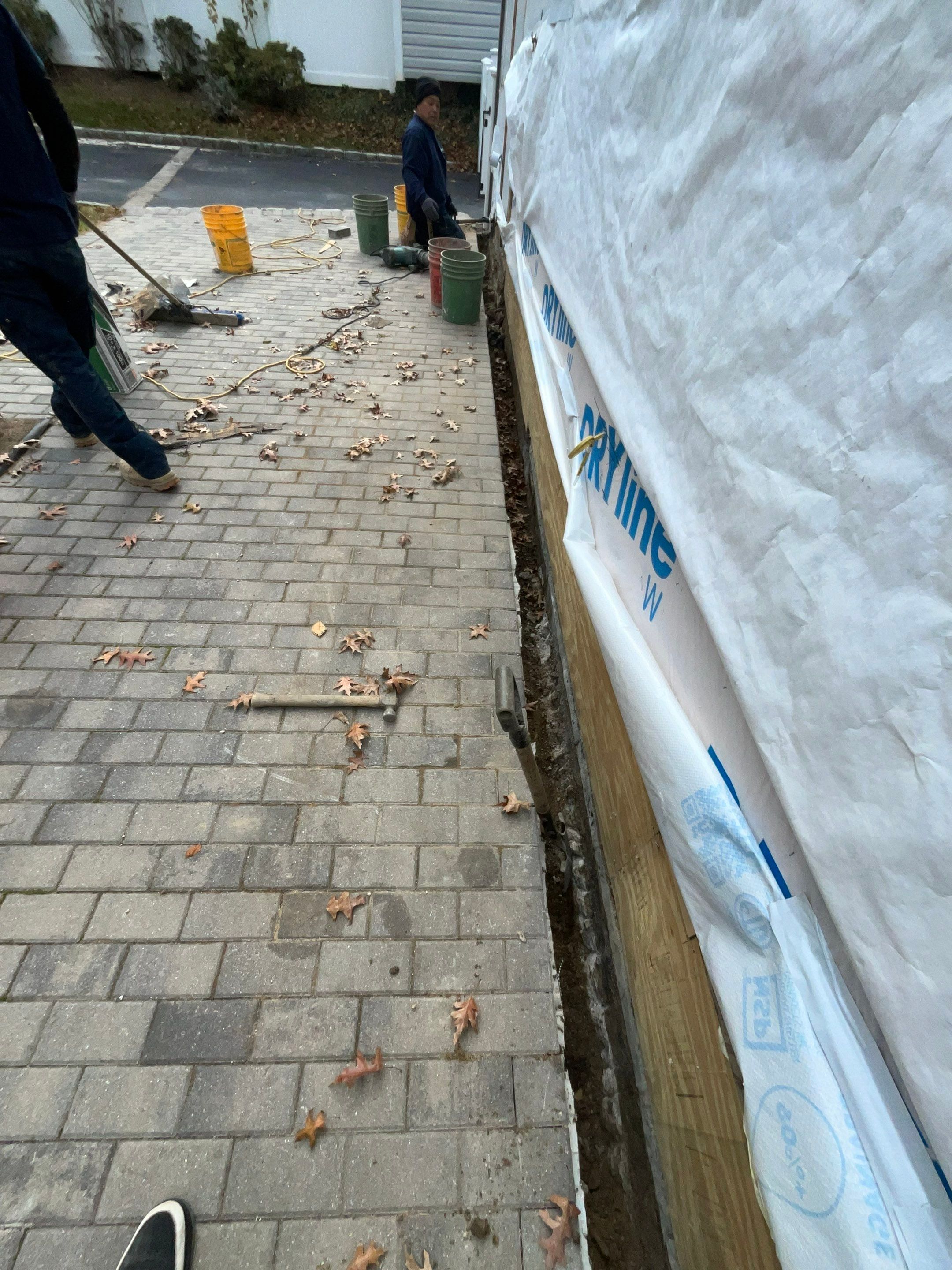 Durbyan St • Port Washington, NY 11050 by A.M. Shield Waterproofing, Corp.