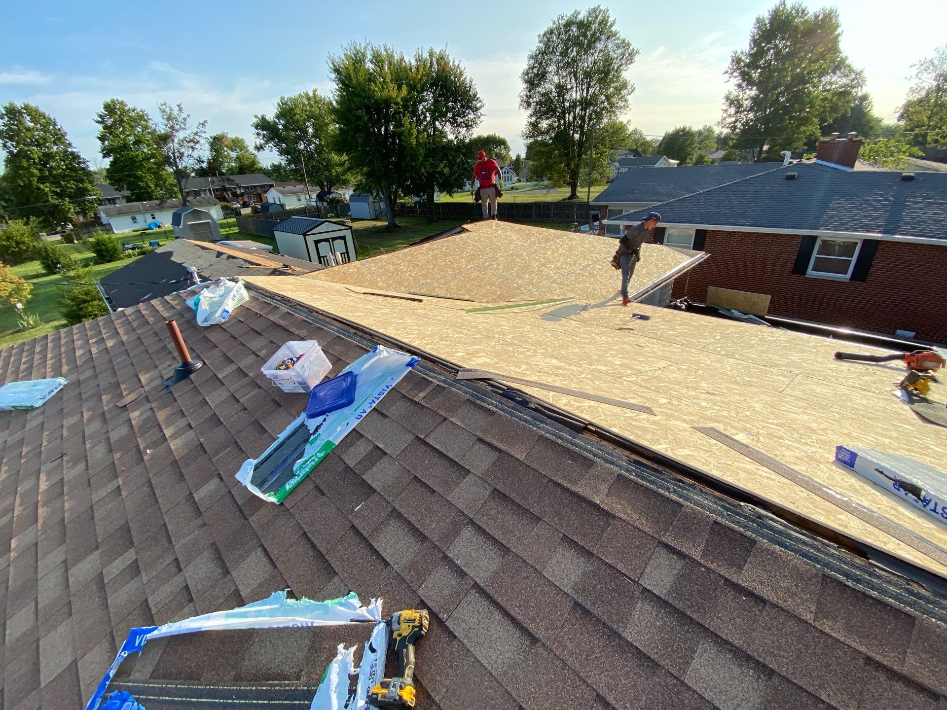 Shingle Slingin by Storm Contracting 