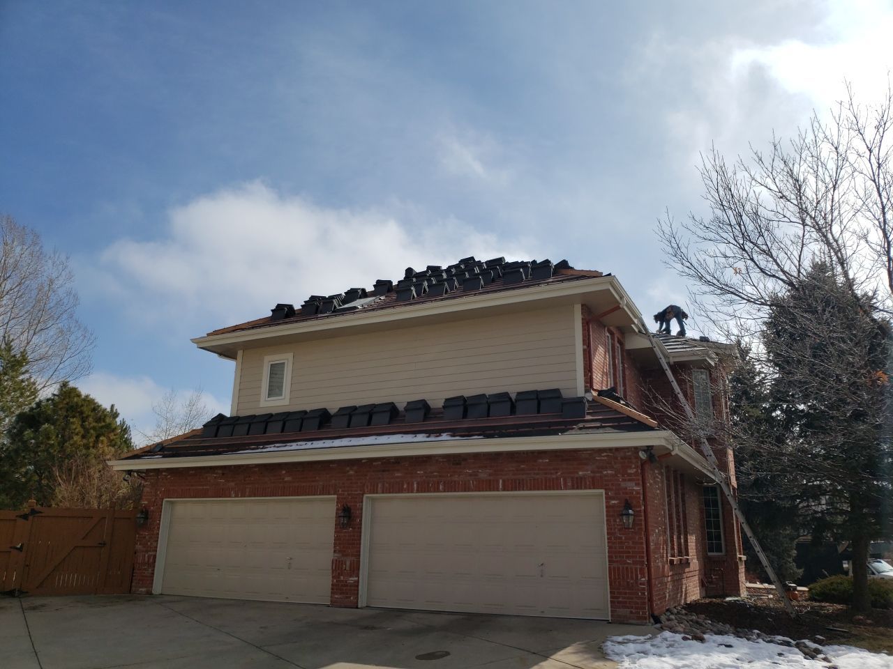 Residential Roofing Installation using Boral Saxony Slate - Black Canyon  by A to Z Roofing