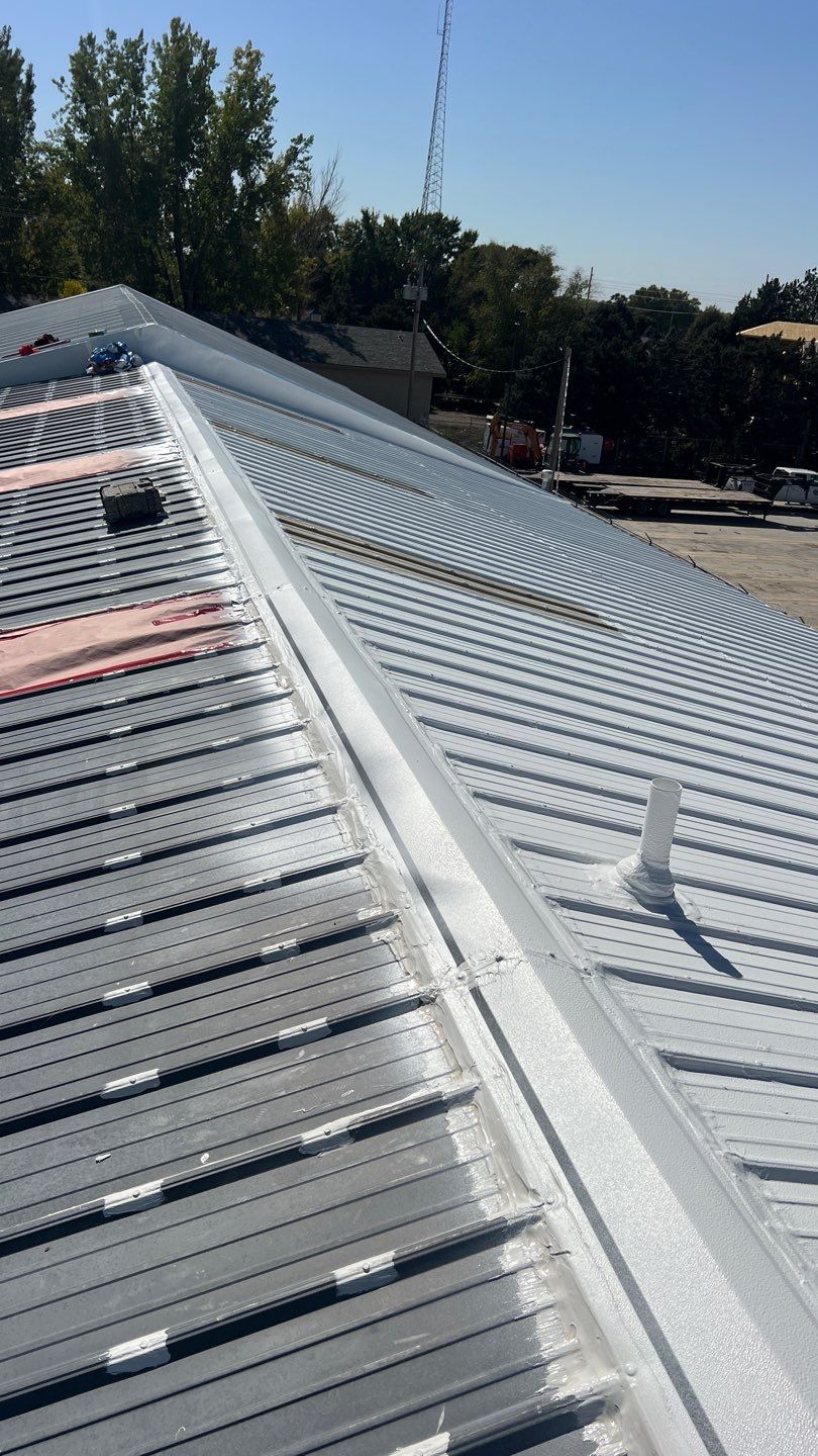 Metal Roof Restoration - Columbus, NE by Tillotson Enterprises