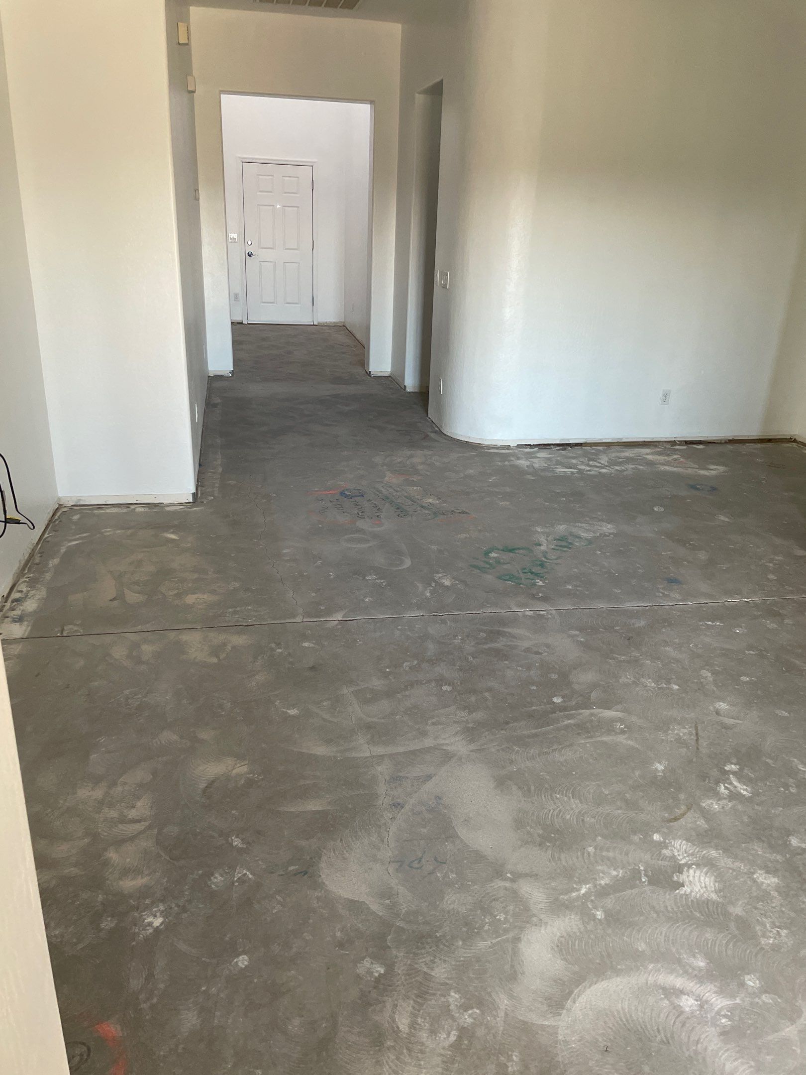 New Shower, Bathroom Floor and Countertops by Footprints Floors of Chandler