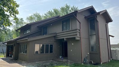 Turtle Shell gutter protection installation in Naperville, IL 60563, photograph 2