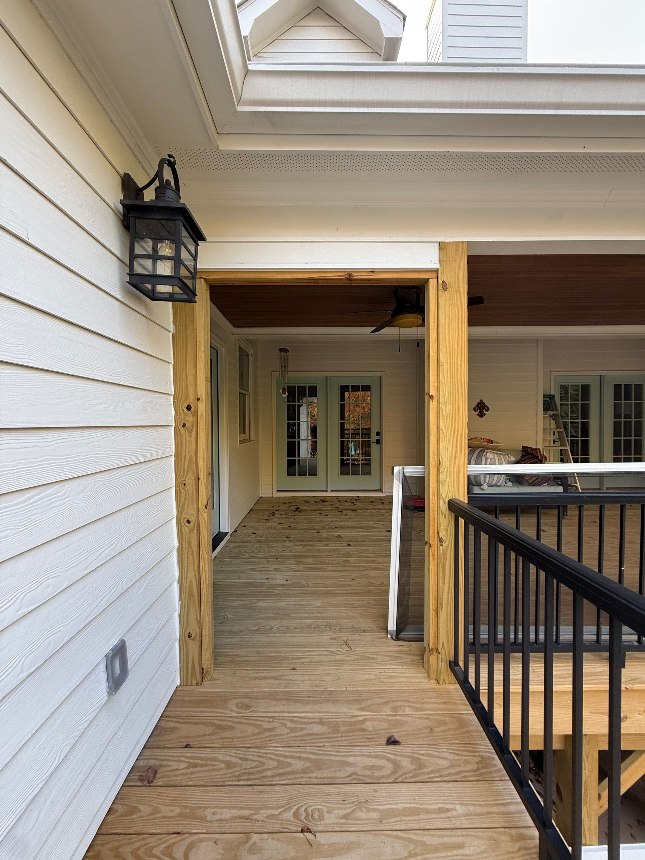 Elevated Deck and Screened-In Porch Replacement in Powder Springs by Swift Home Renovations