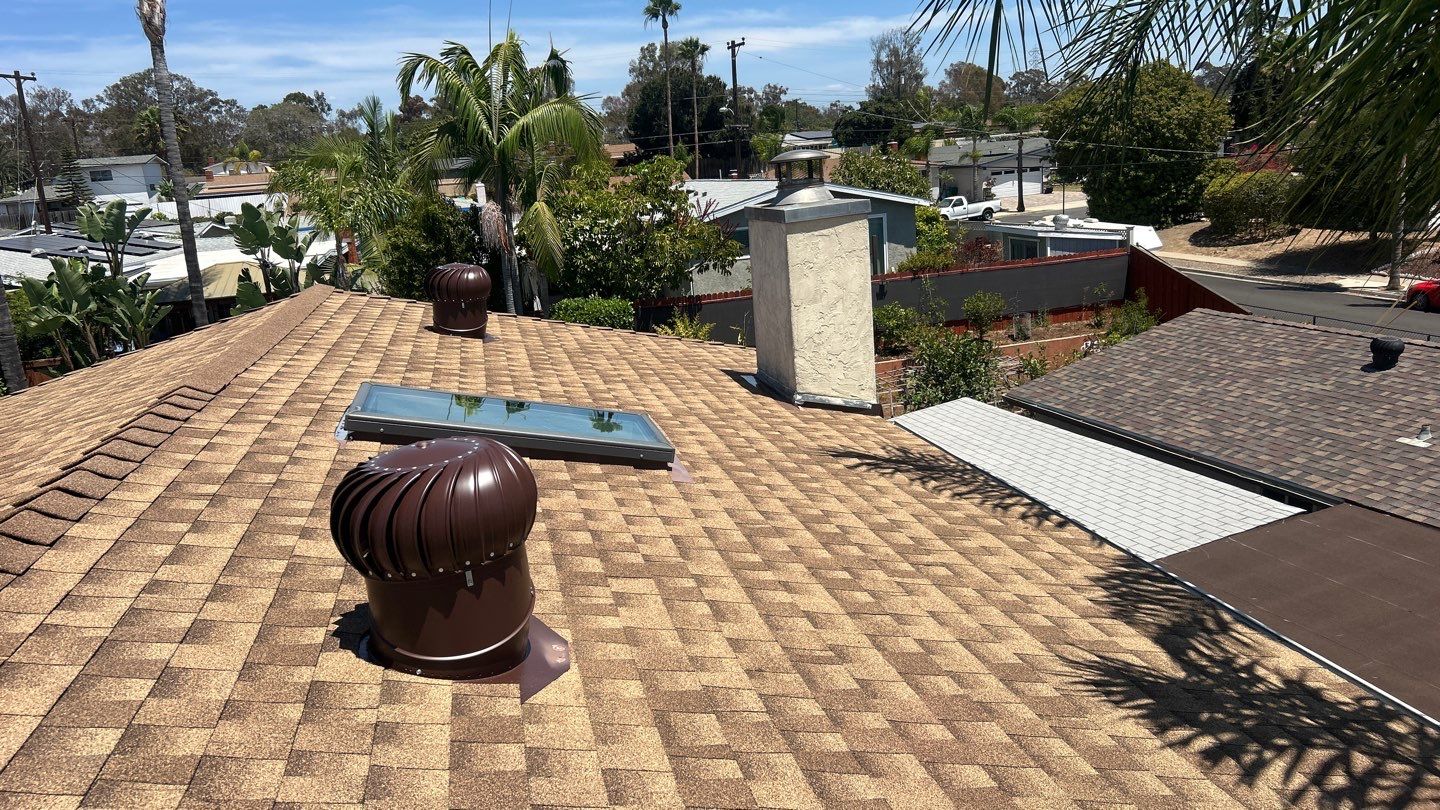 San Diego Residential Roof Replacement and Fascia Wood Repair by Reliable Roofing San Diego Inc.