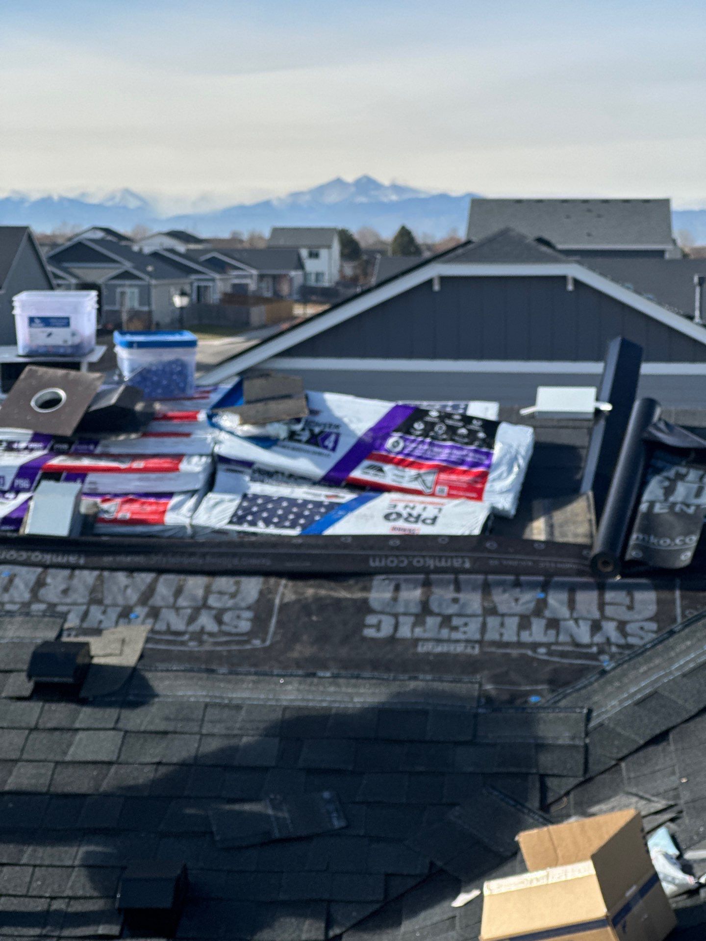 Tamko IR Class 4 install Project in Milliken, CO by Blue Peaks Roofing LLC 