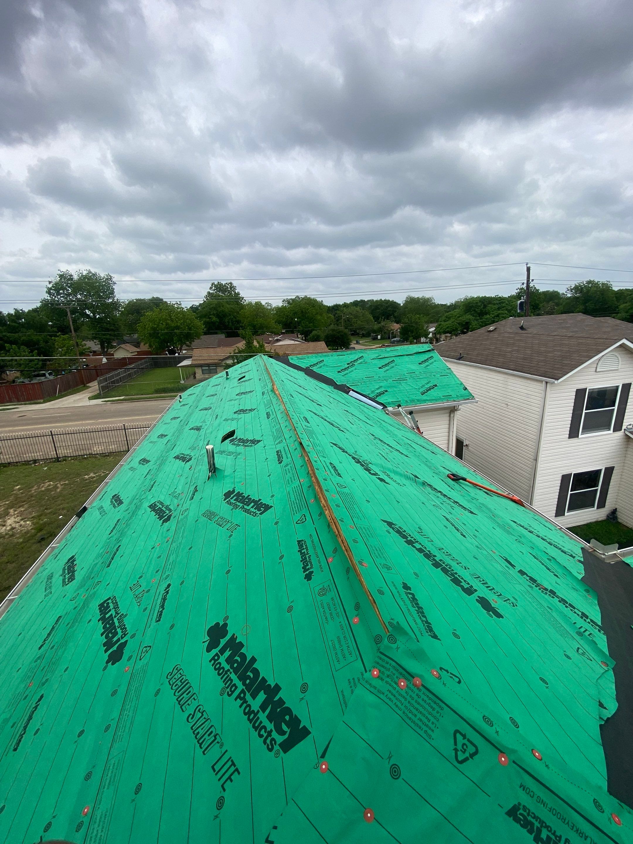 Storm Restoration using Malarkey Highlander by Berry Good Roofing 