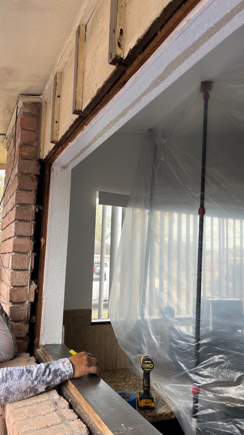 Windows in Brick with a Bay Window by Bayfront Roofing and Construction