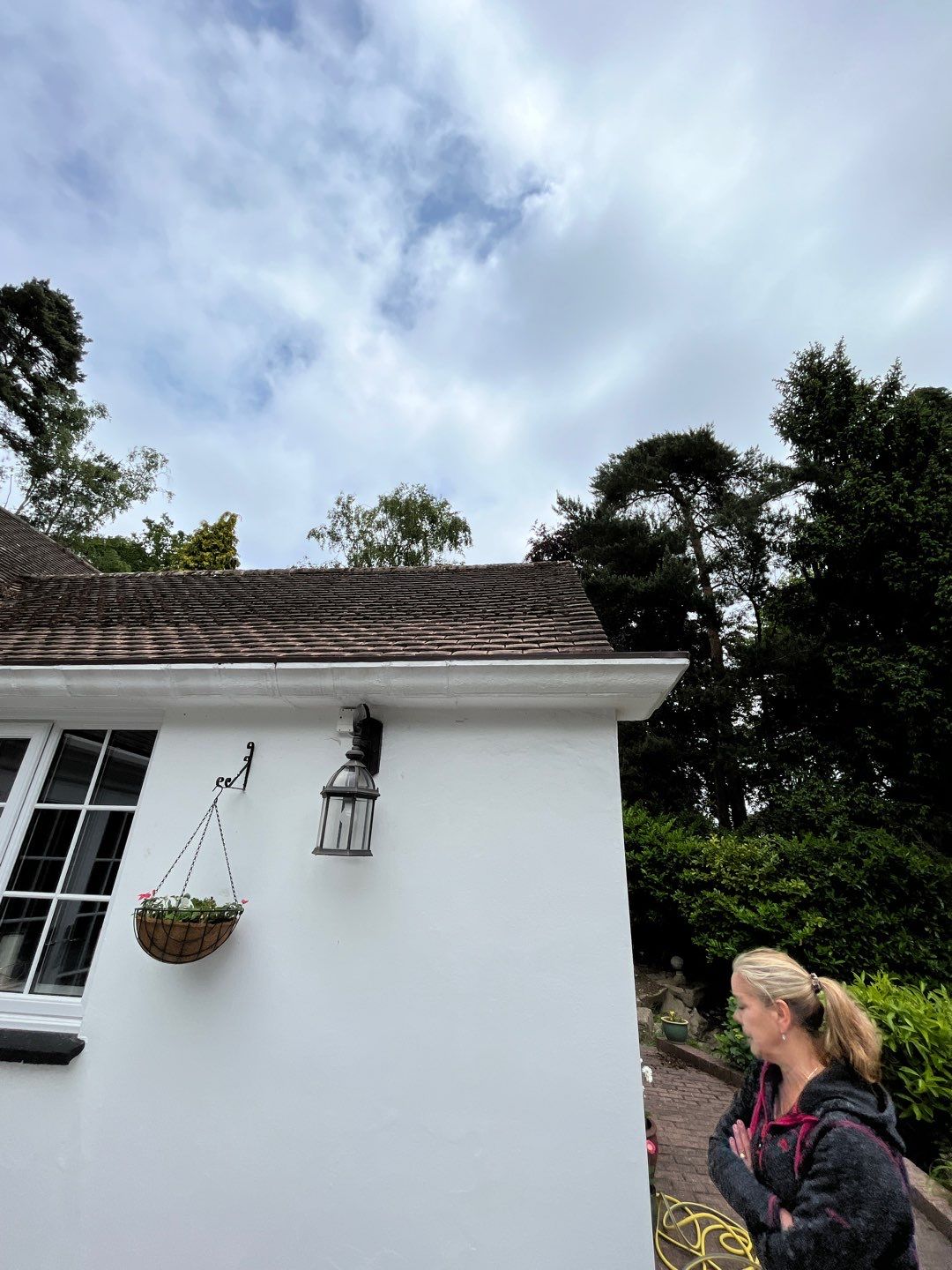 Roof Clean  - Moss Removal - Gutter Clean using Honda 15lpm Low Pressure Washing Machine by Ges Exterior Cleaning ltd