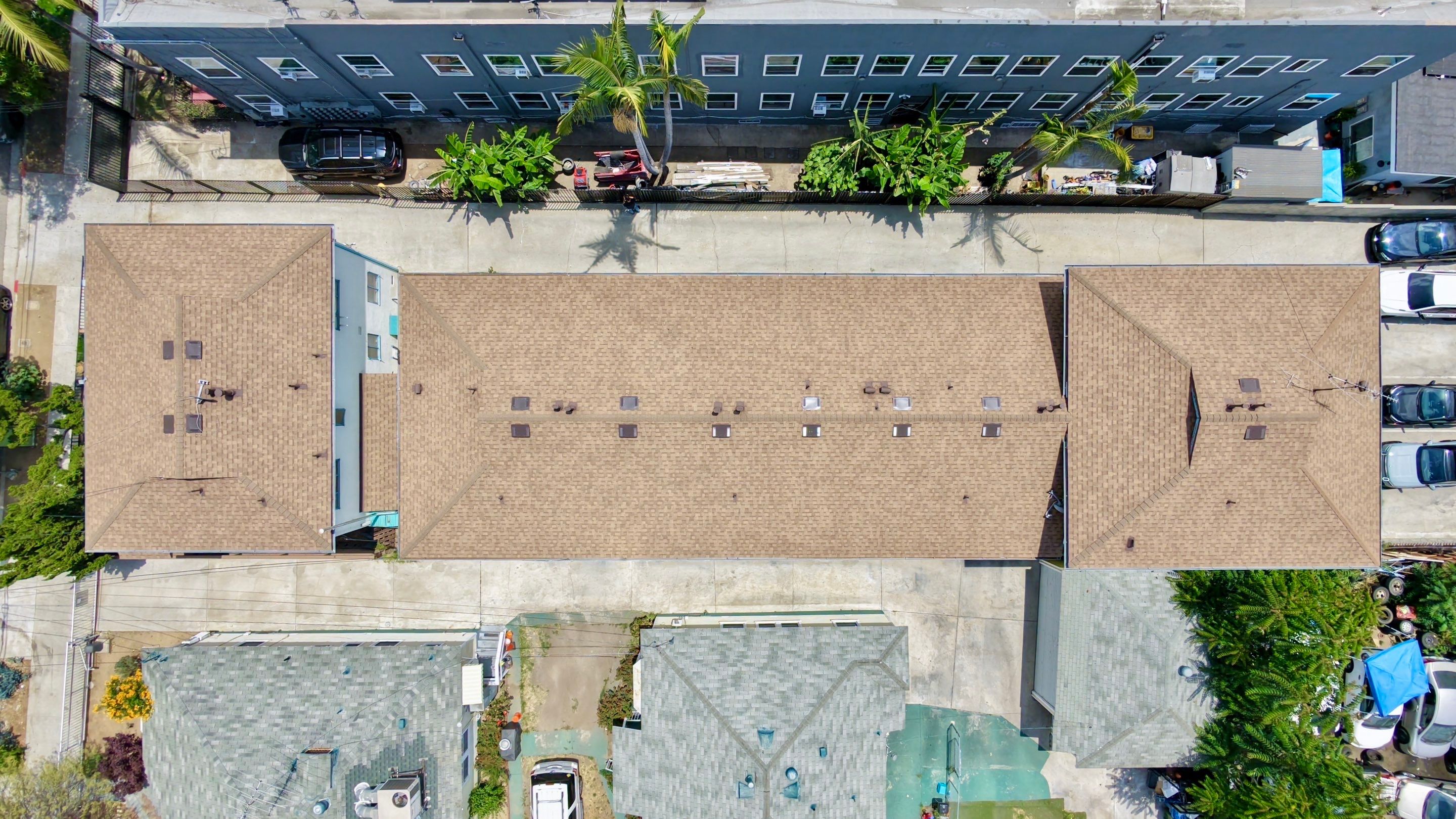 Apartment Building in East LA by Hull Brothers Roofing