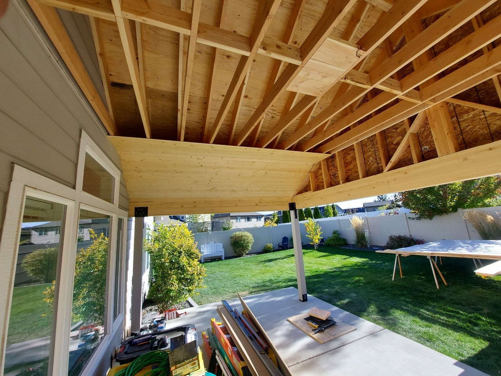 Customer requested Porch Cover by Painter1 Inland Northwest