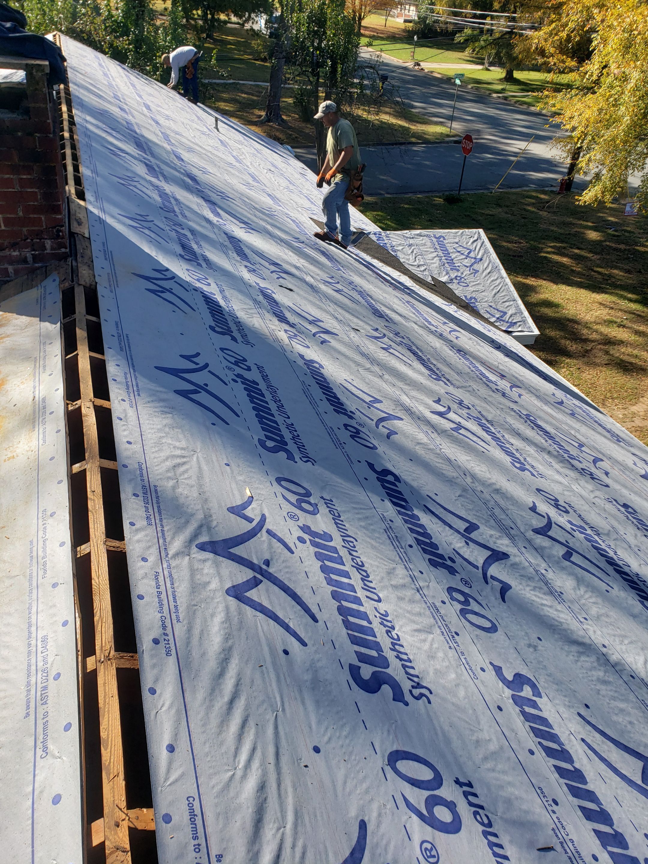 Residential Roofing Installation using Atlas Pinnacle Pristine- Black by Just In Time Roofing and Restoration
