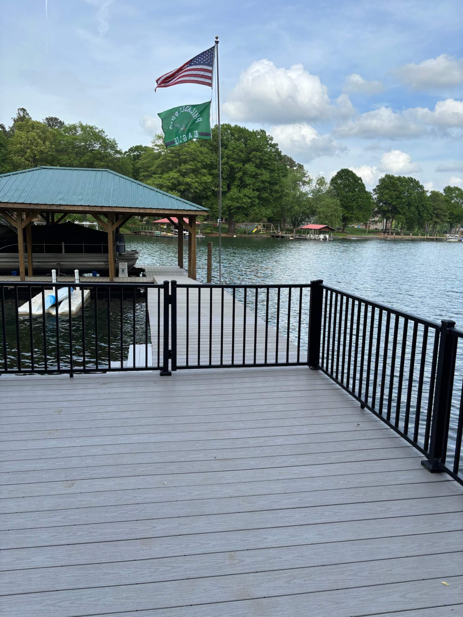 Dock Disaster Averted! Check Out This Incredible Transformation! š by A Step Above Handy LLC