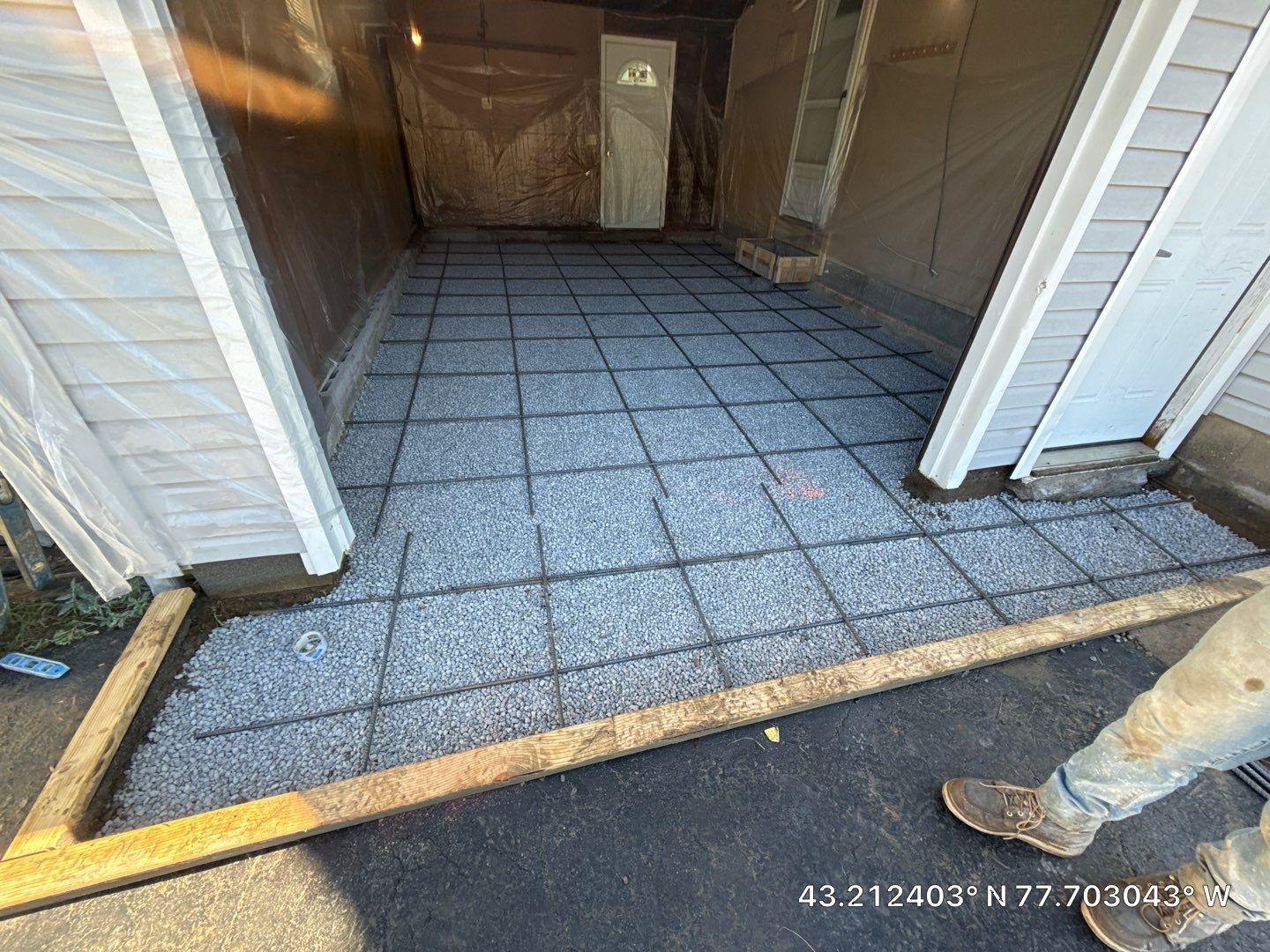 Rochester Garage Floor by NG Masonry & Construction LLC