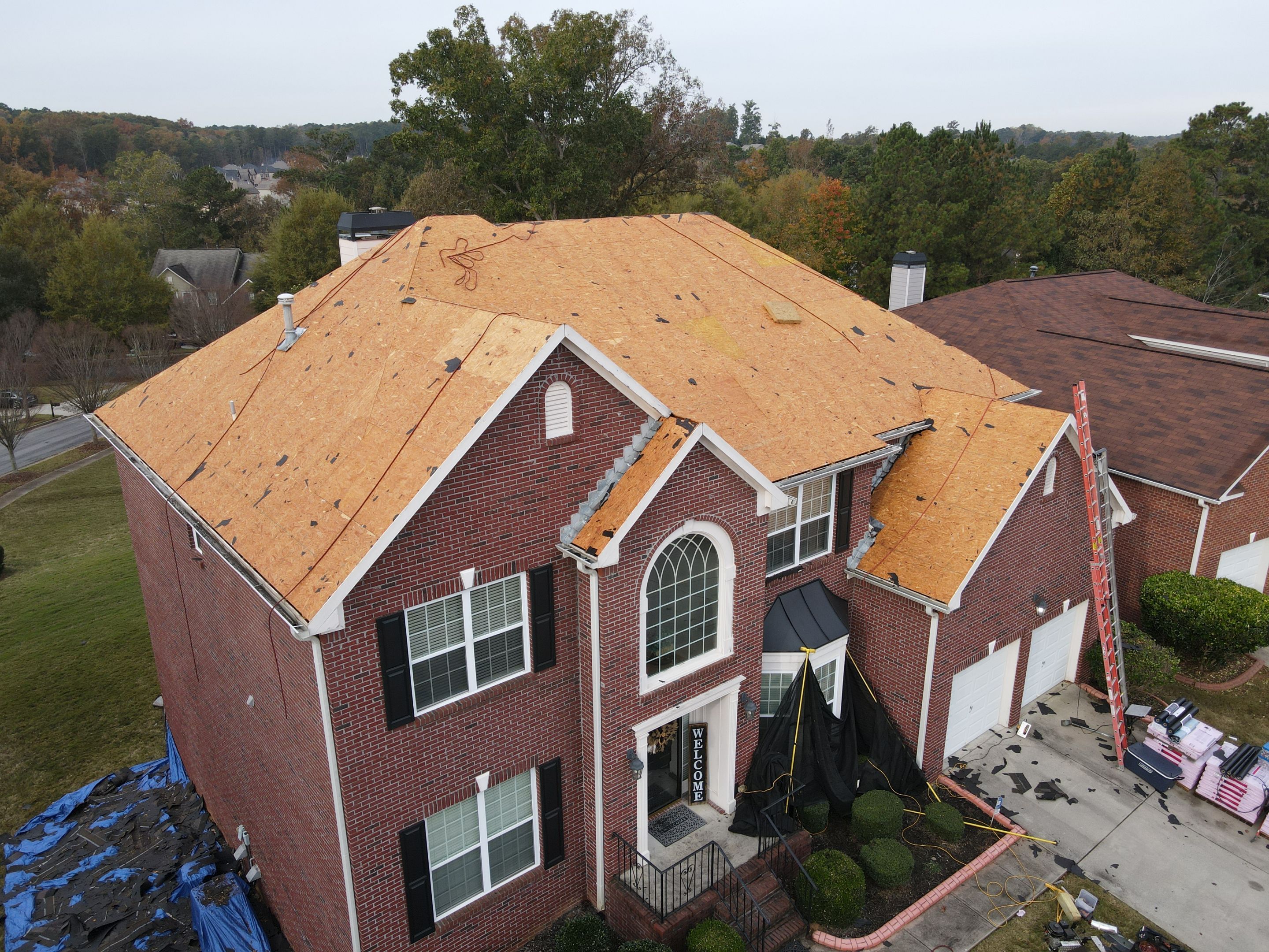 Residential Roofing Installation using Owens Corning by Inspector Roofing and Restoration