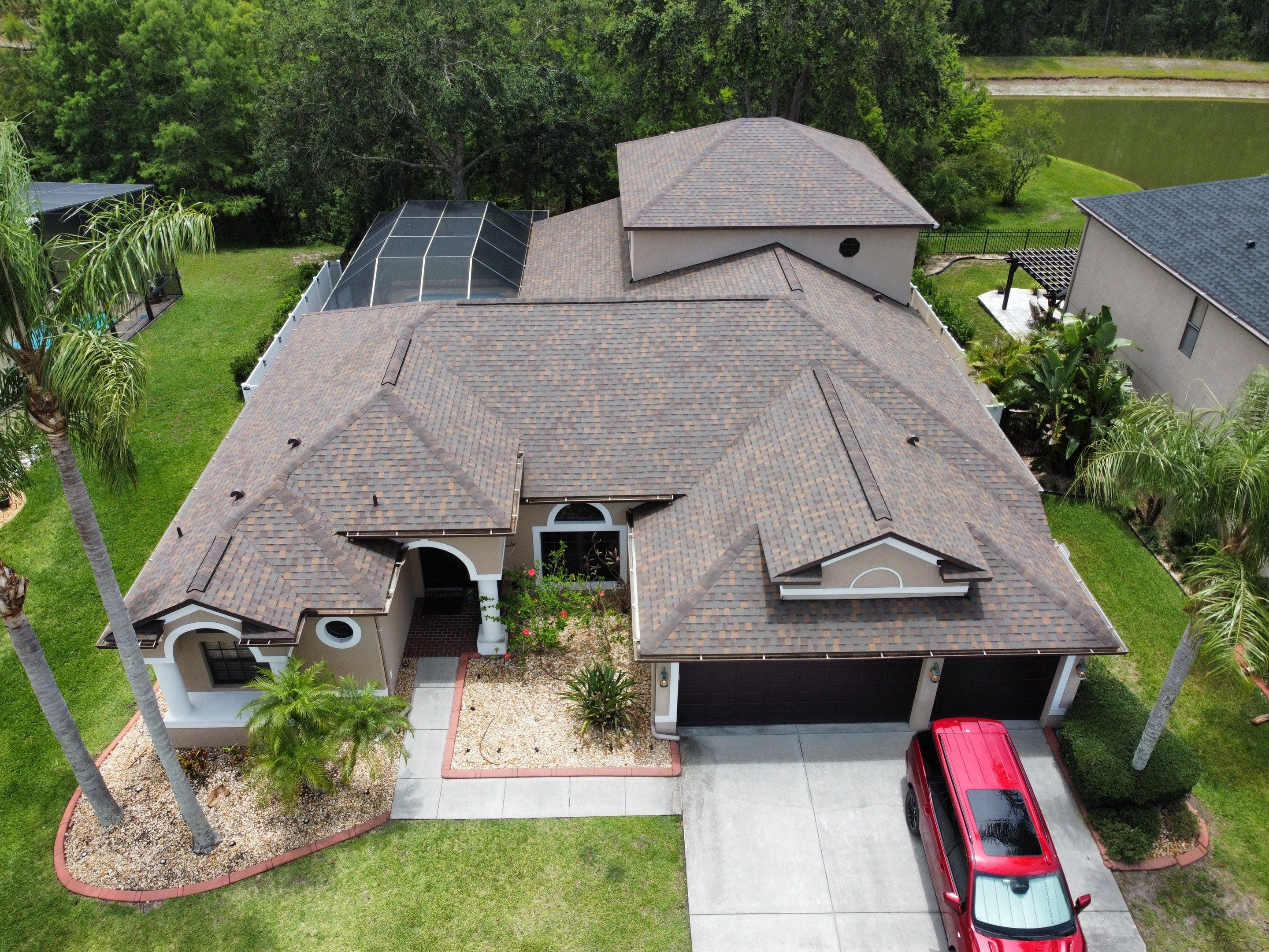 Roof Replacement in Land O' Lakes, FL. by Steadfast Roofing