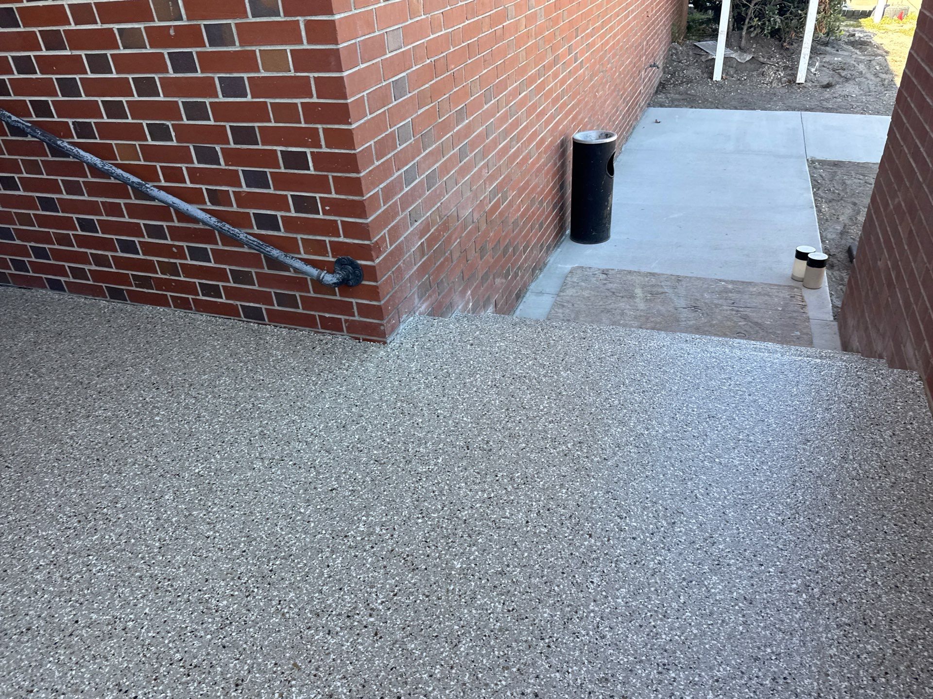 Lake Butler Courthouse in Lake Butler, FL in Pebble Beach by Cross Creek Concrete Coatings